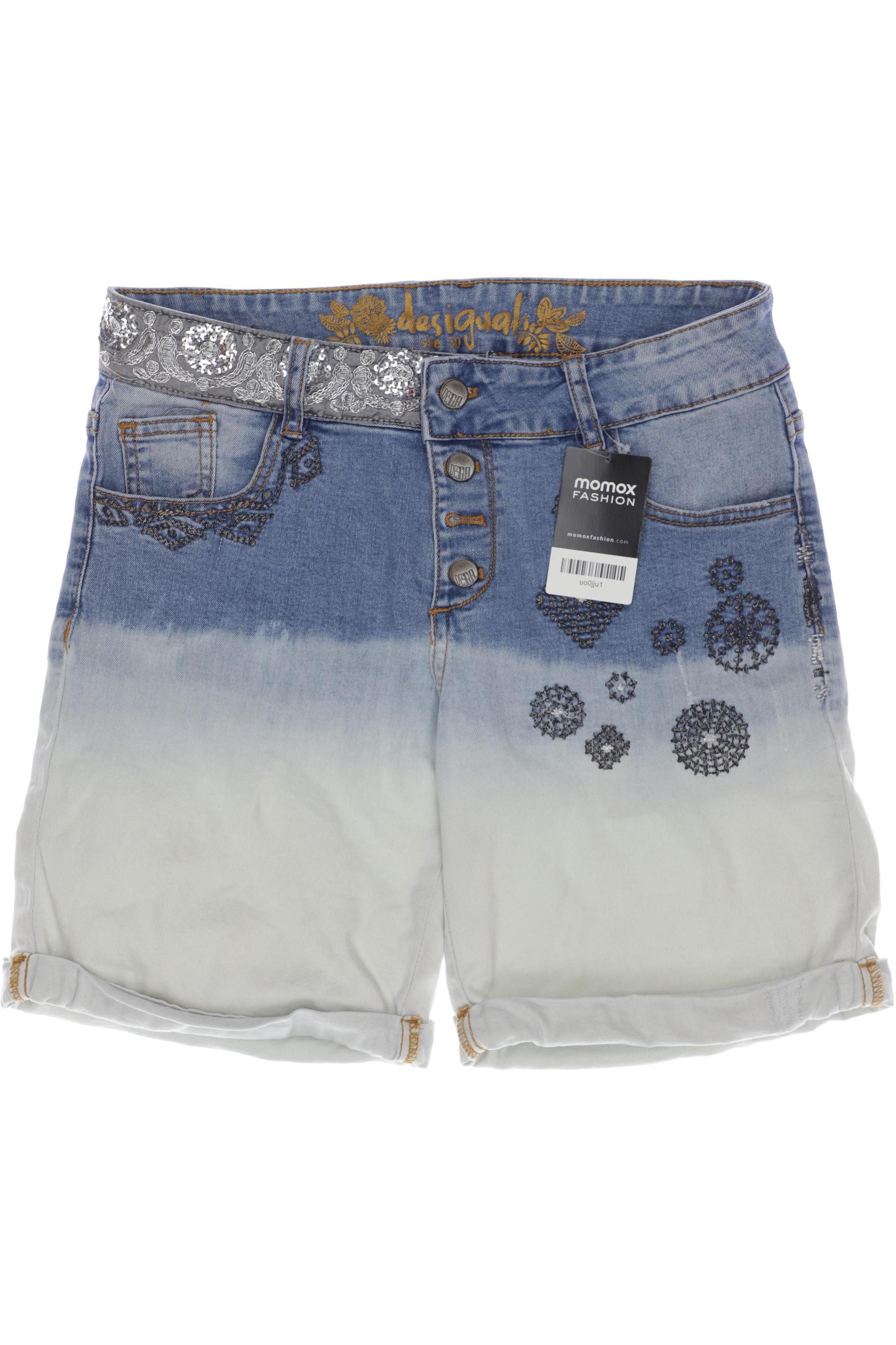 

Desigual Damen Shorts, blau, Gr. 30