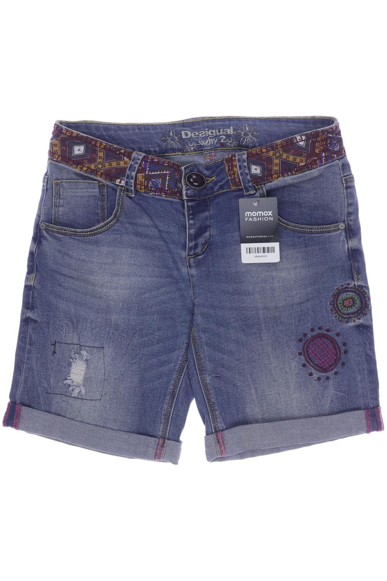 

Desigual Damen Shorts, blau, Gr. 38