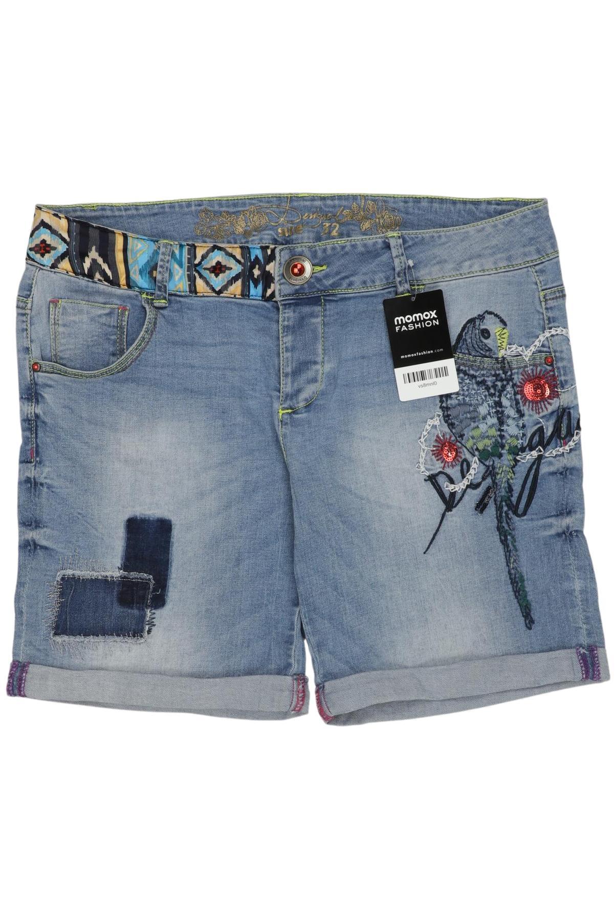 

Desigual Damen Shorts, blau, Gr. 32