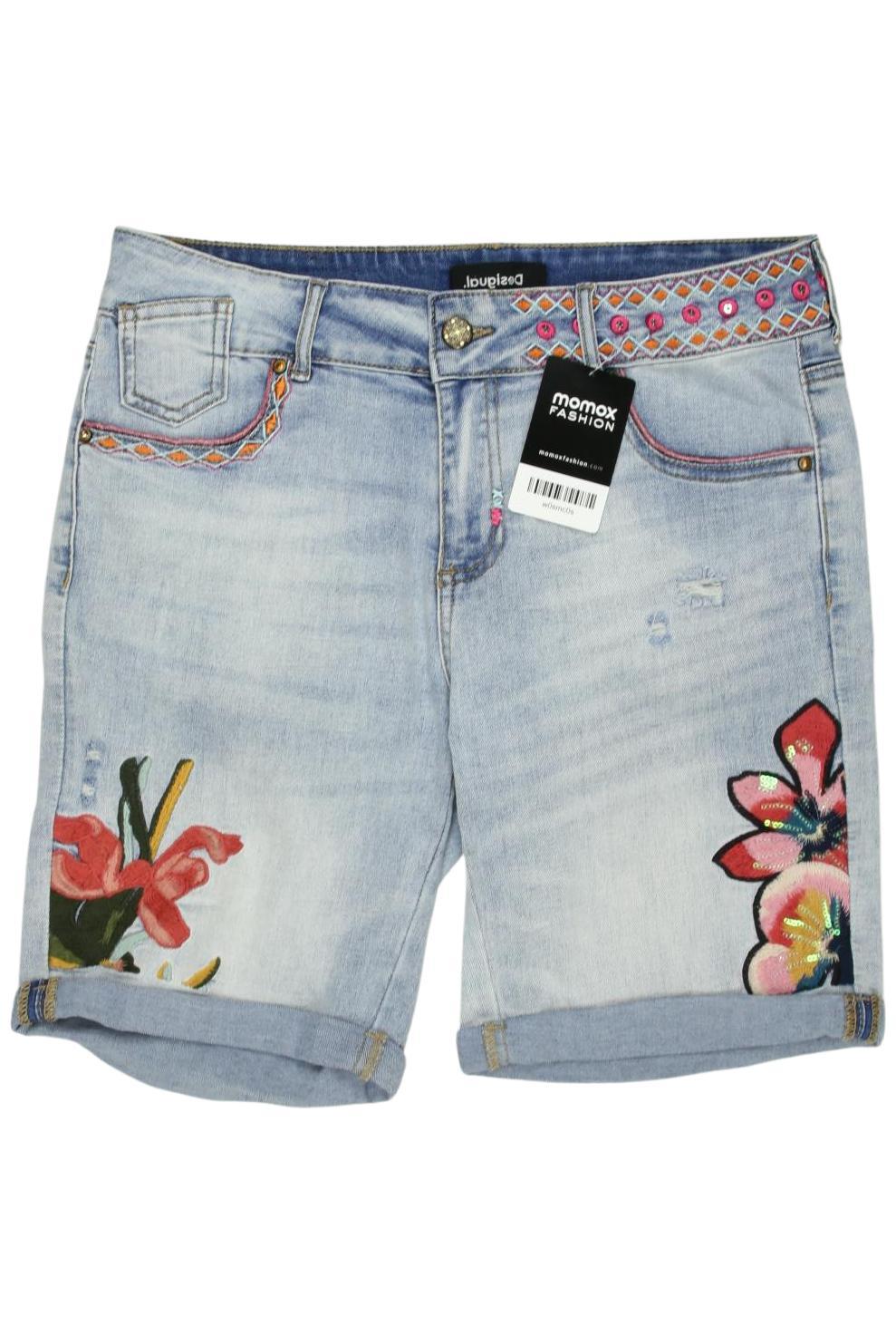 

Desigual Damen Shorts, hellblau, Gr. 28