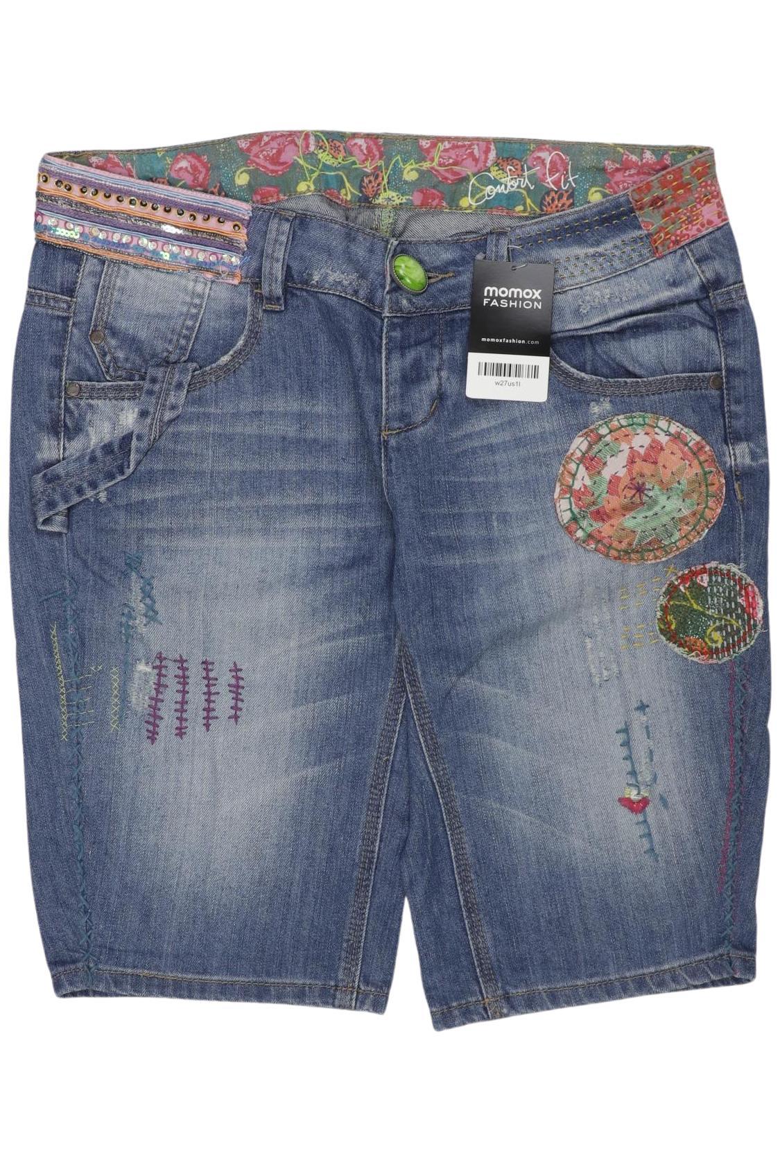 

Desigual Damen Shorts, blau, Gr. 30