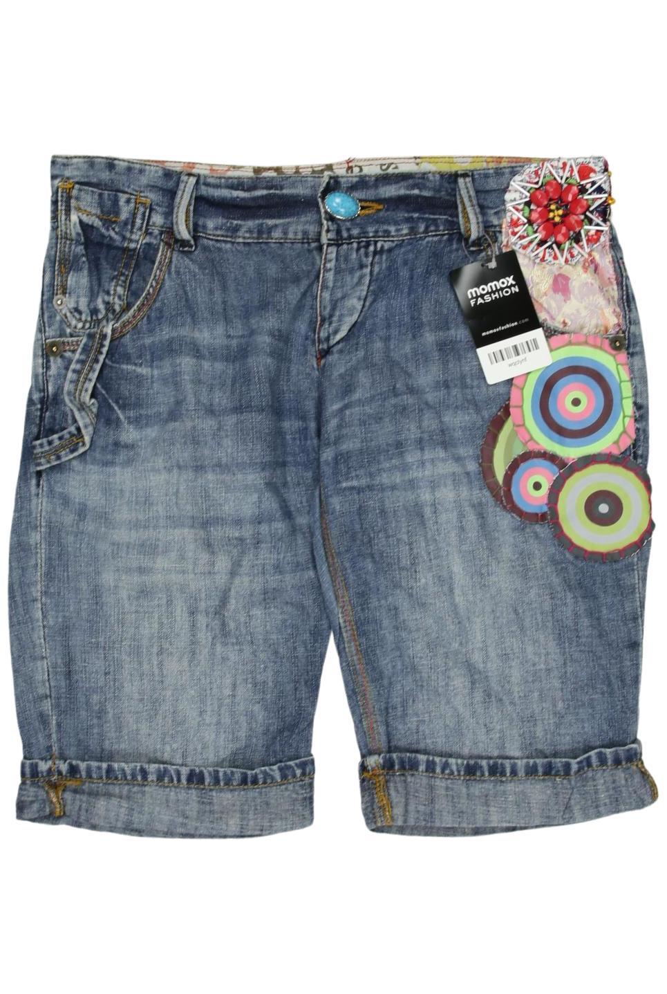 

Desigual Damen Shorts, blau, Gr. 38