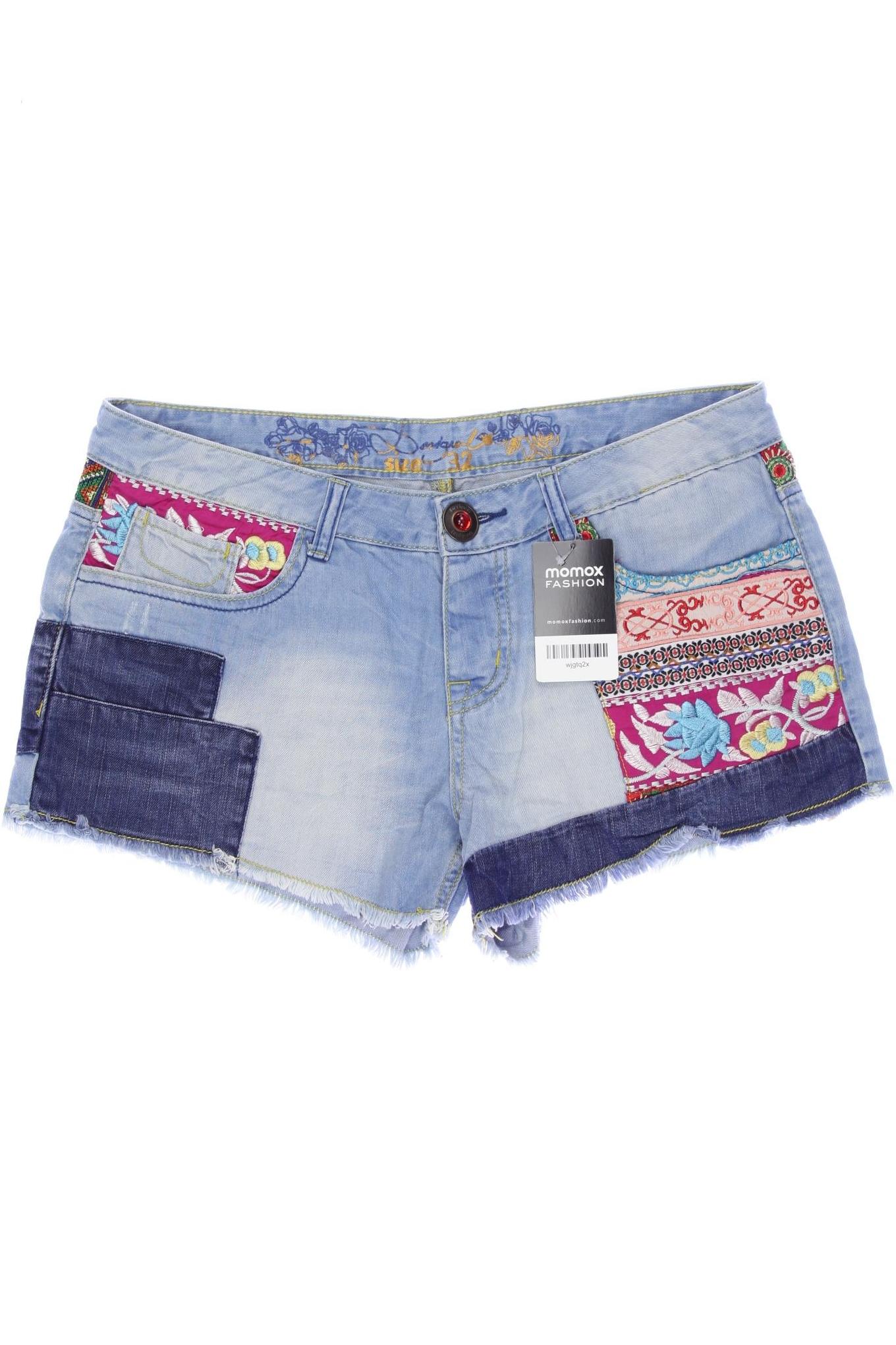 

Desigual Damen Shorts, blau, Gr. 32