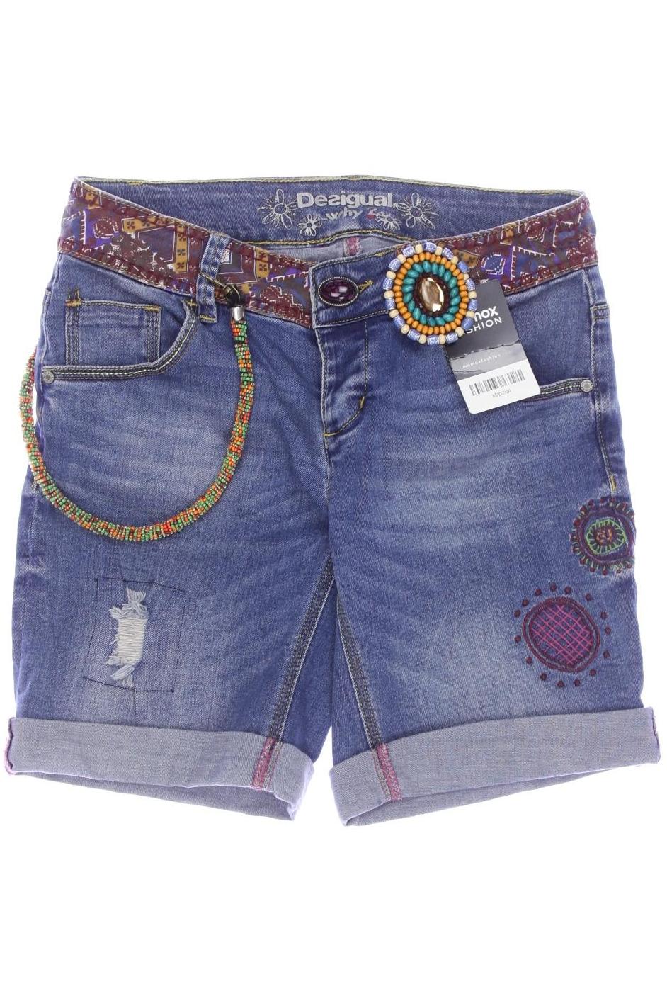

Desigual Damen Shorts, marineblau, Gr. 26