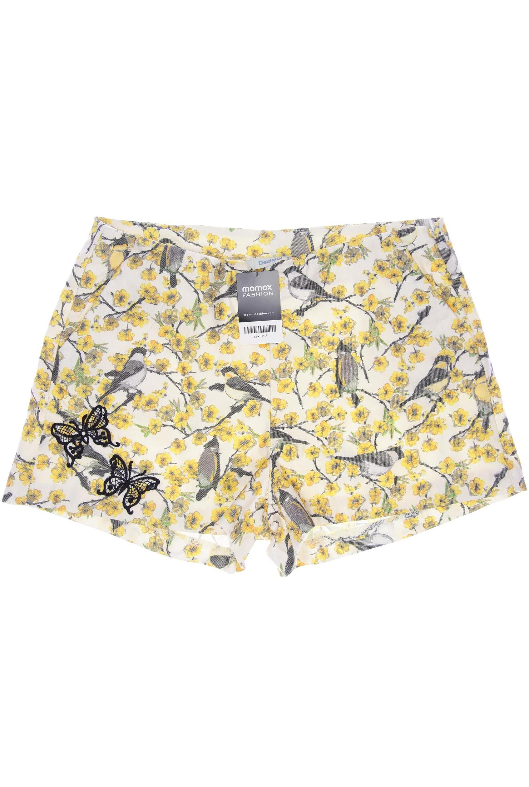 

Desigual Damen Shorts, gelb, Gr. 44