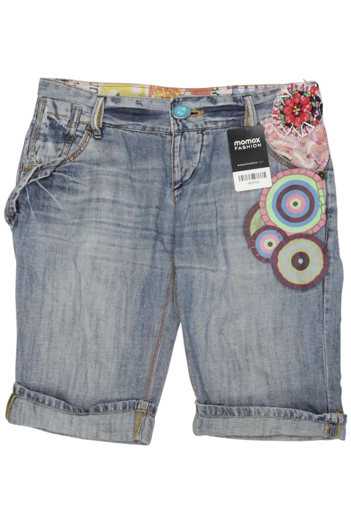 

Desigual Damen Shorts, blau, Gr. 36