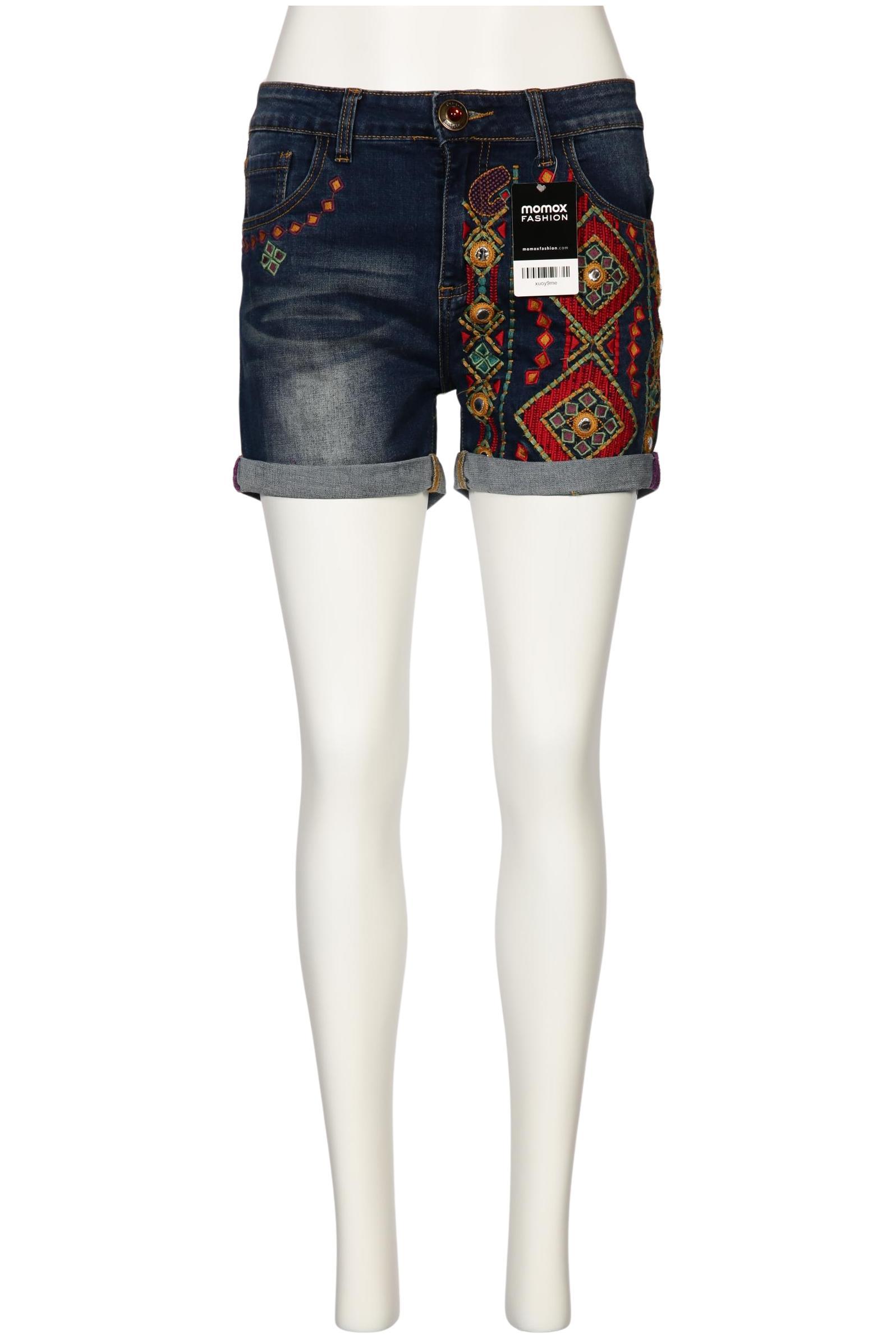 

Desigual Damen Shorts, blau, Gr. 28