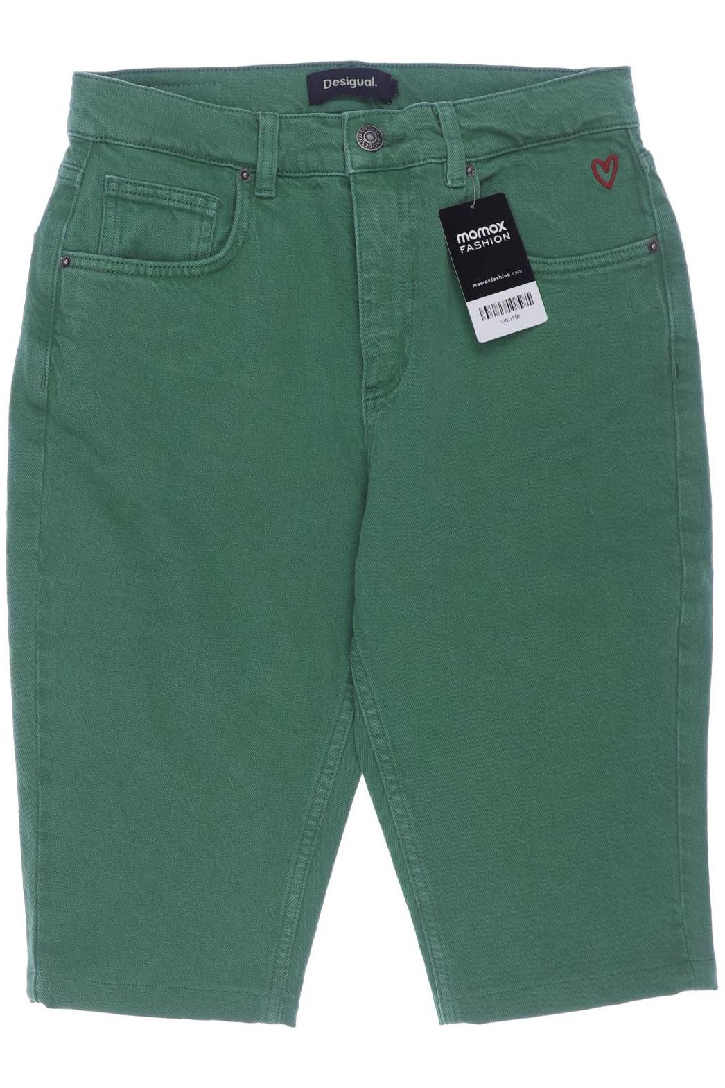 

Desigual Damen Shorts, grün, Gr. 38