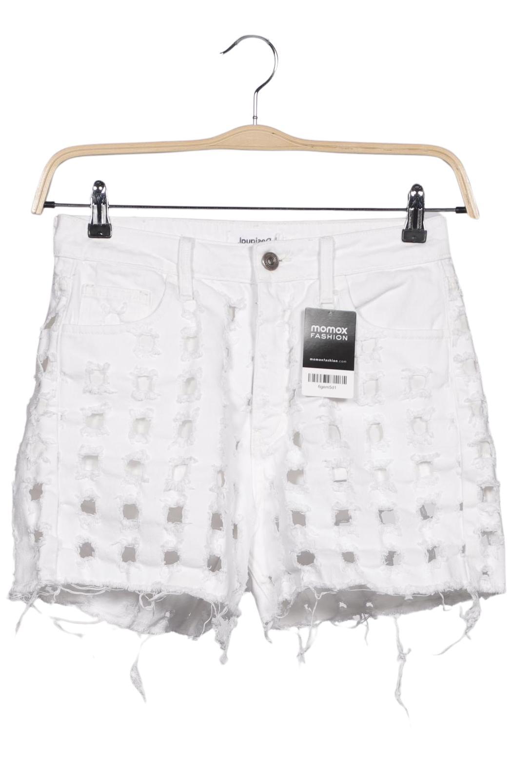 

Desigual Damen Shorts, weiß, Gr. 38