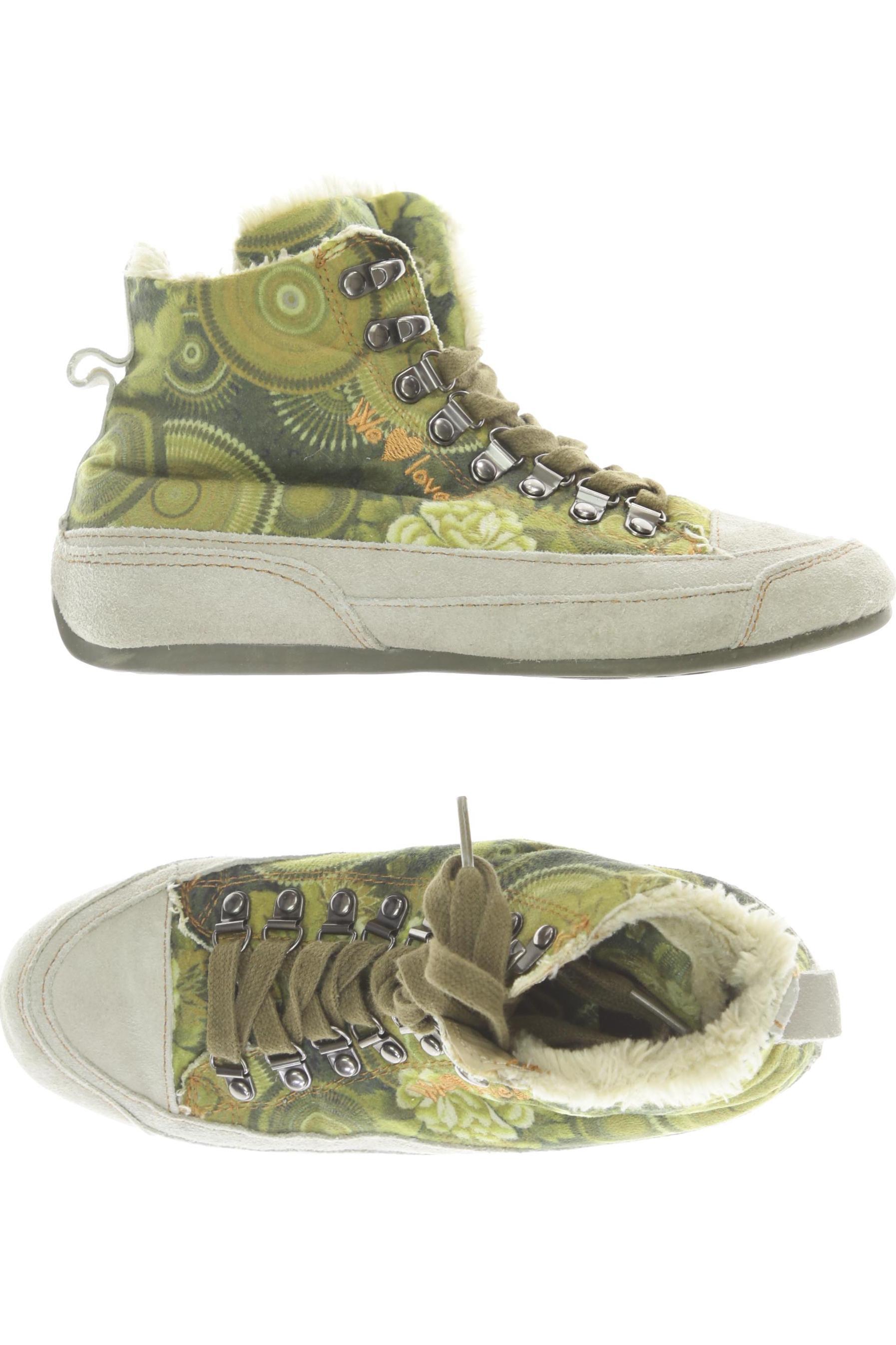 

Desigual Damen Sneakers, grün, Gr. 36