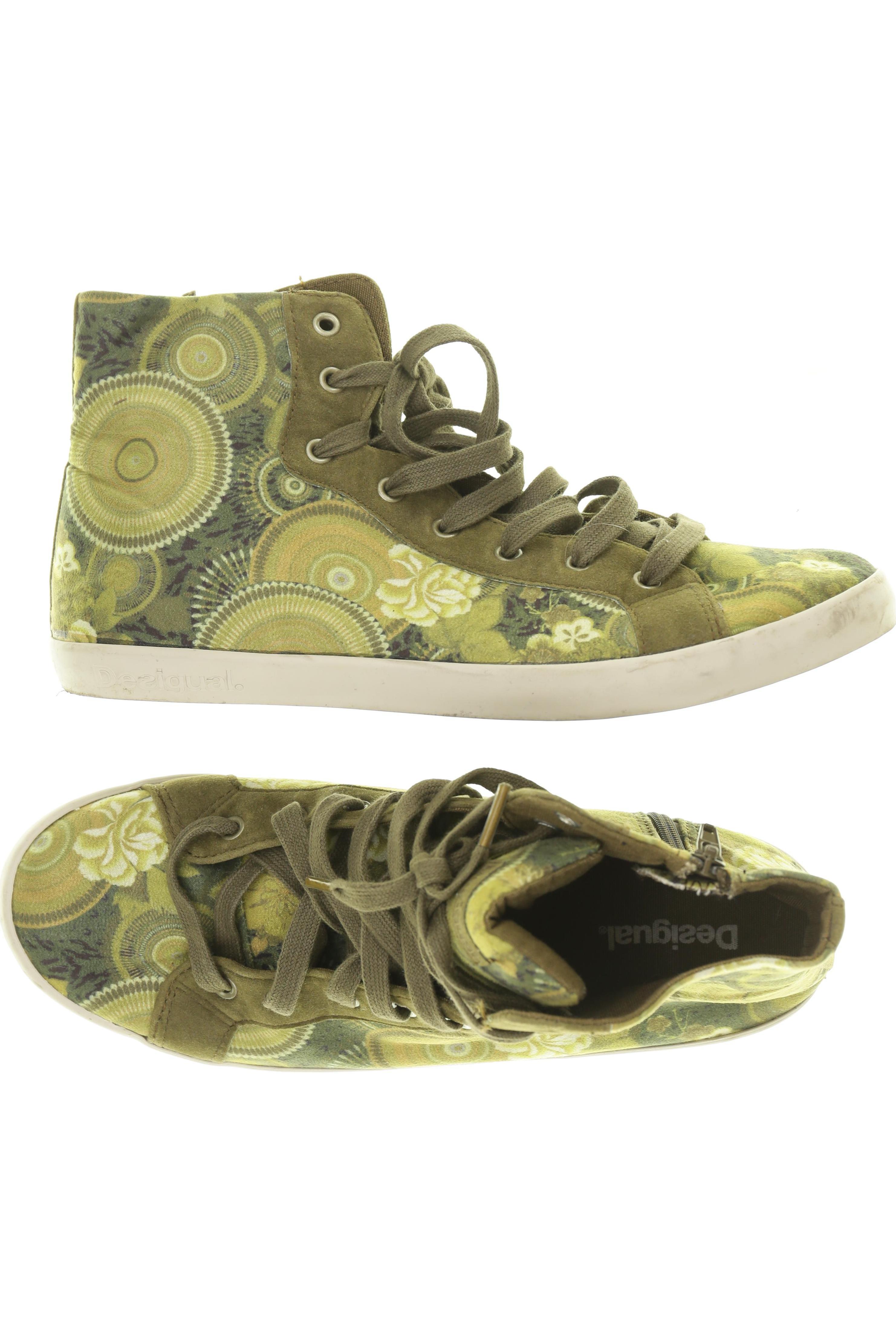 

Desigual Damen Sneakers, grün, Gr. 40