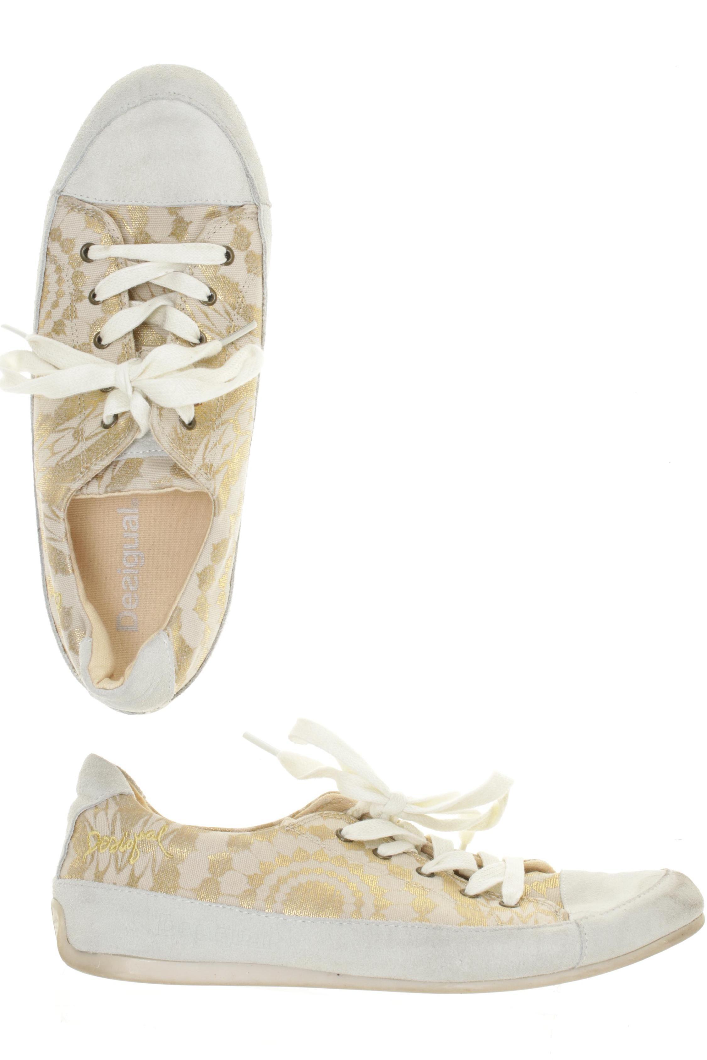 

Desigual Damen Sneakers, beige, Gr. 39