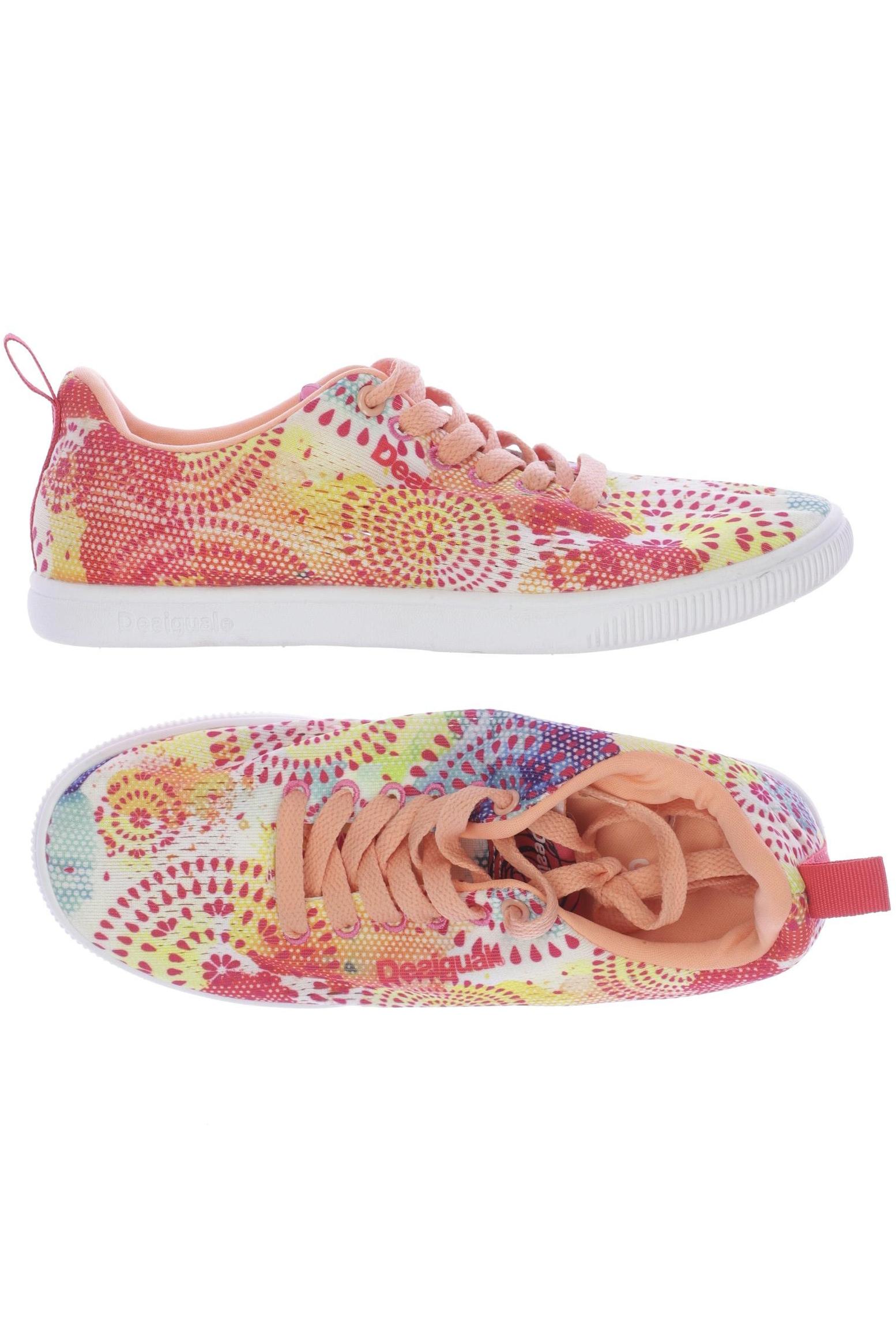 

Desigual Damen Sneakers, orange, Gr. 36