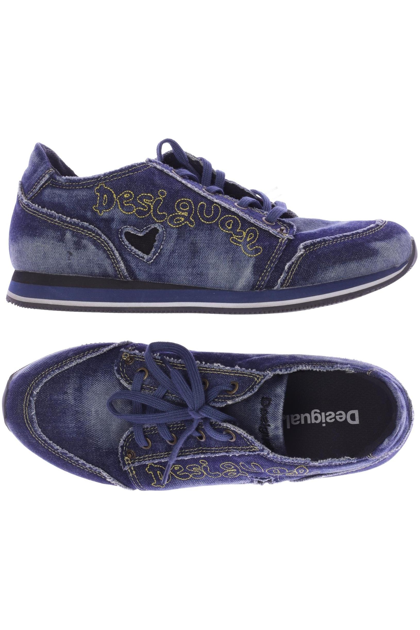 

Desigual Damen Sneakers, marineblau, Gr. 39