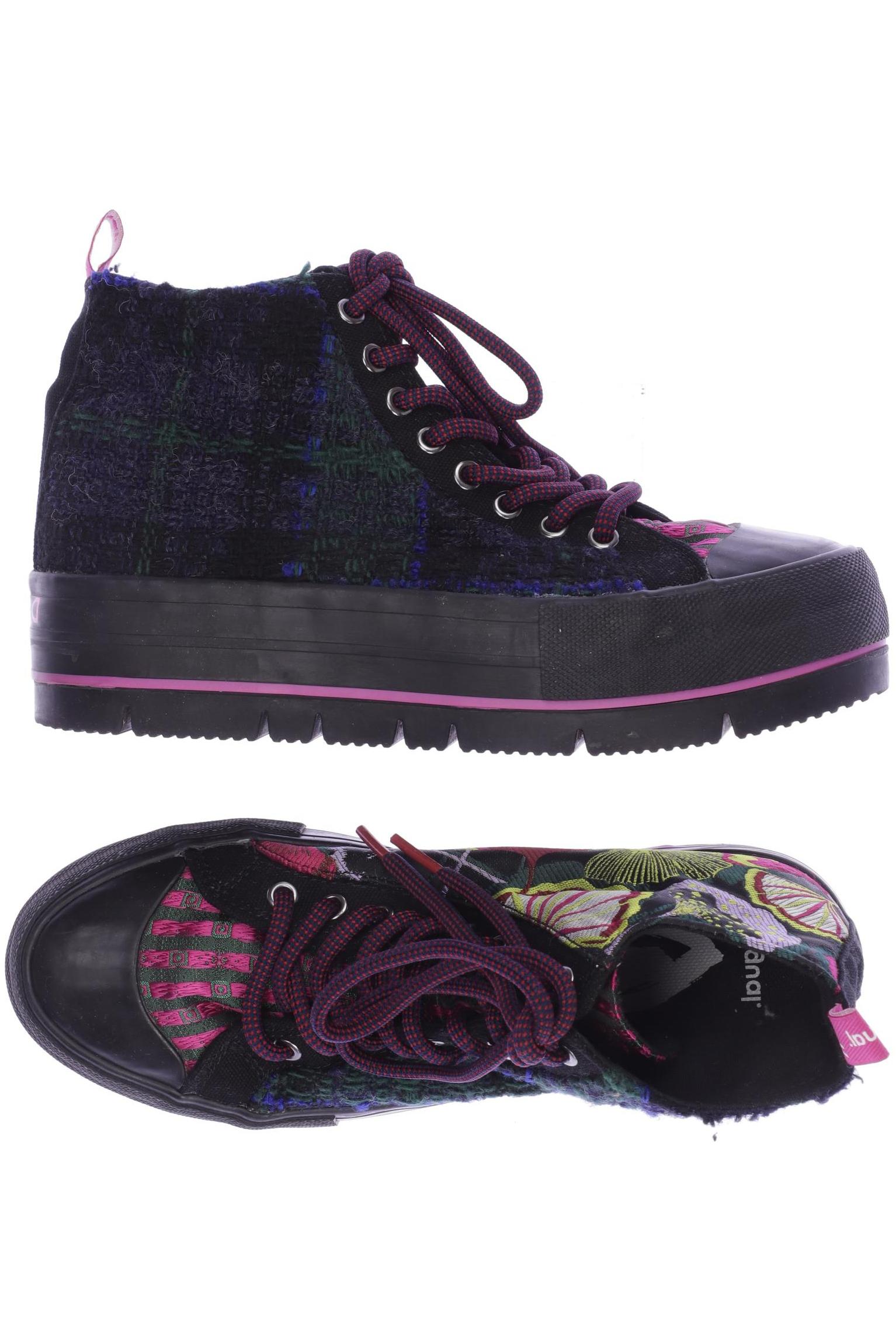 

Desigual Damen Sneakers, schwarz, Gr. 39