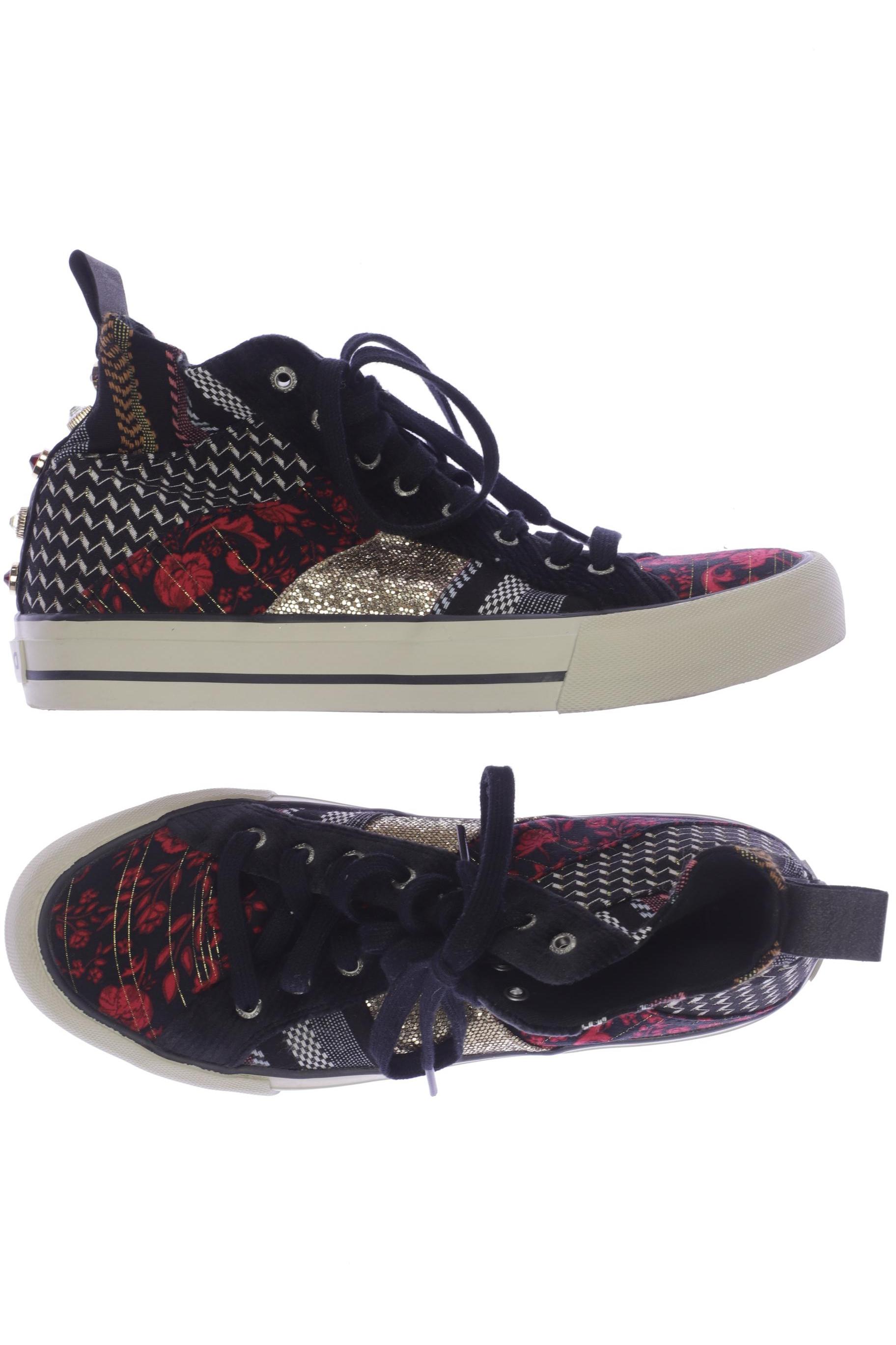 

Desigual Damen Sneakers, schwarz, Gr. 38