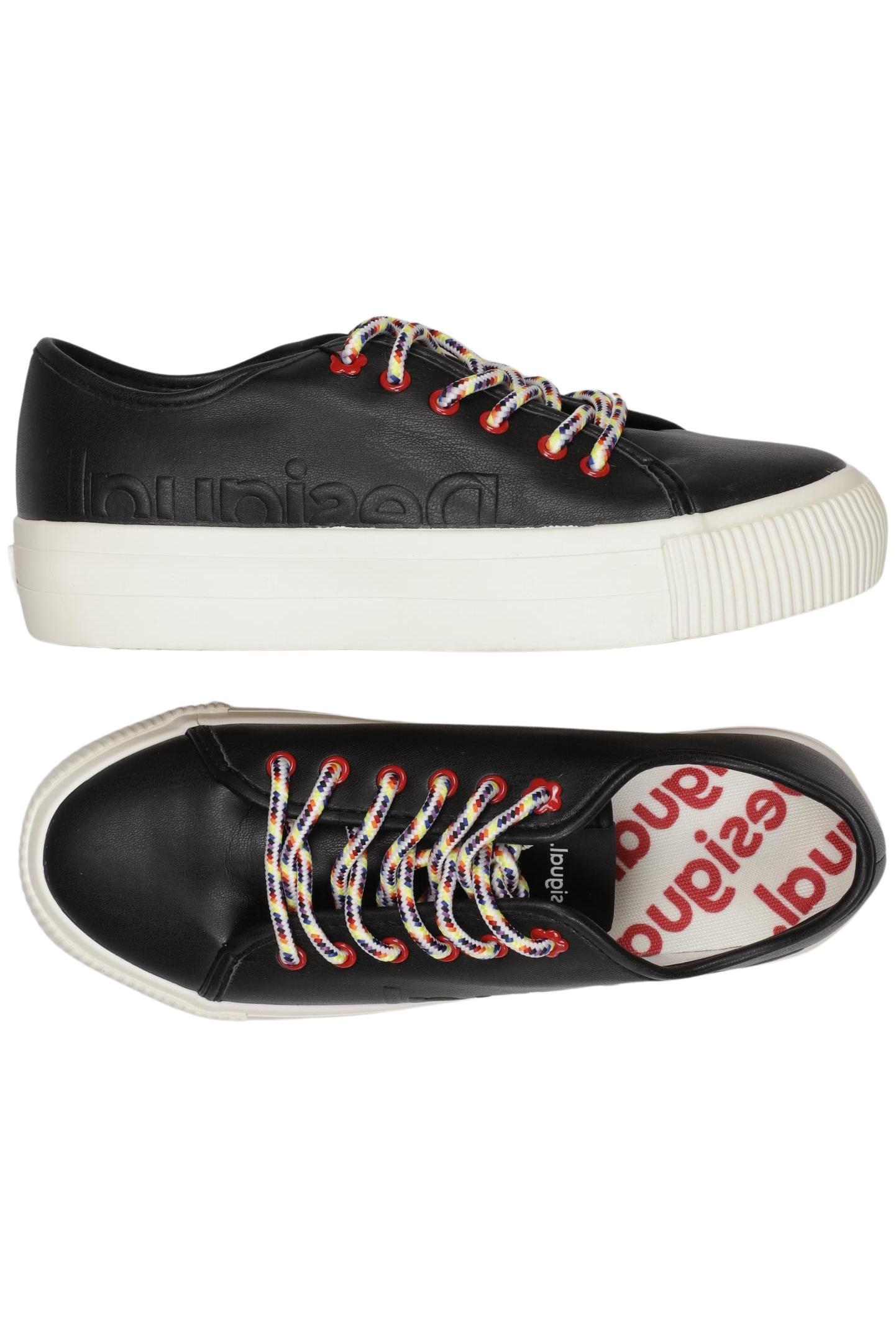 

Desigual Damen Sneakers, schwarz, Gr. 38