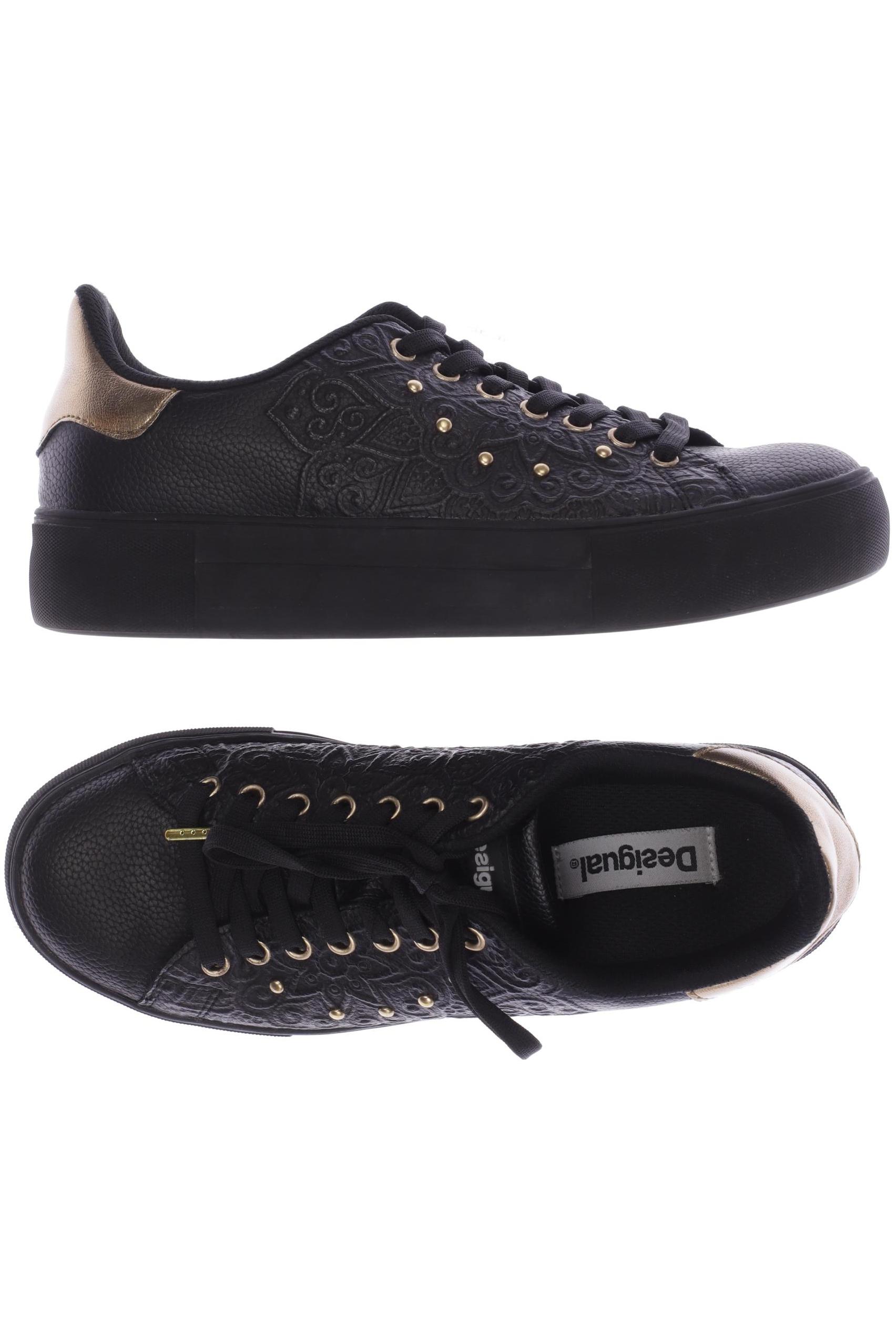 

Desigual Damen Sneakers, schwarz