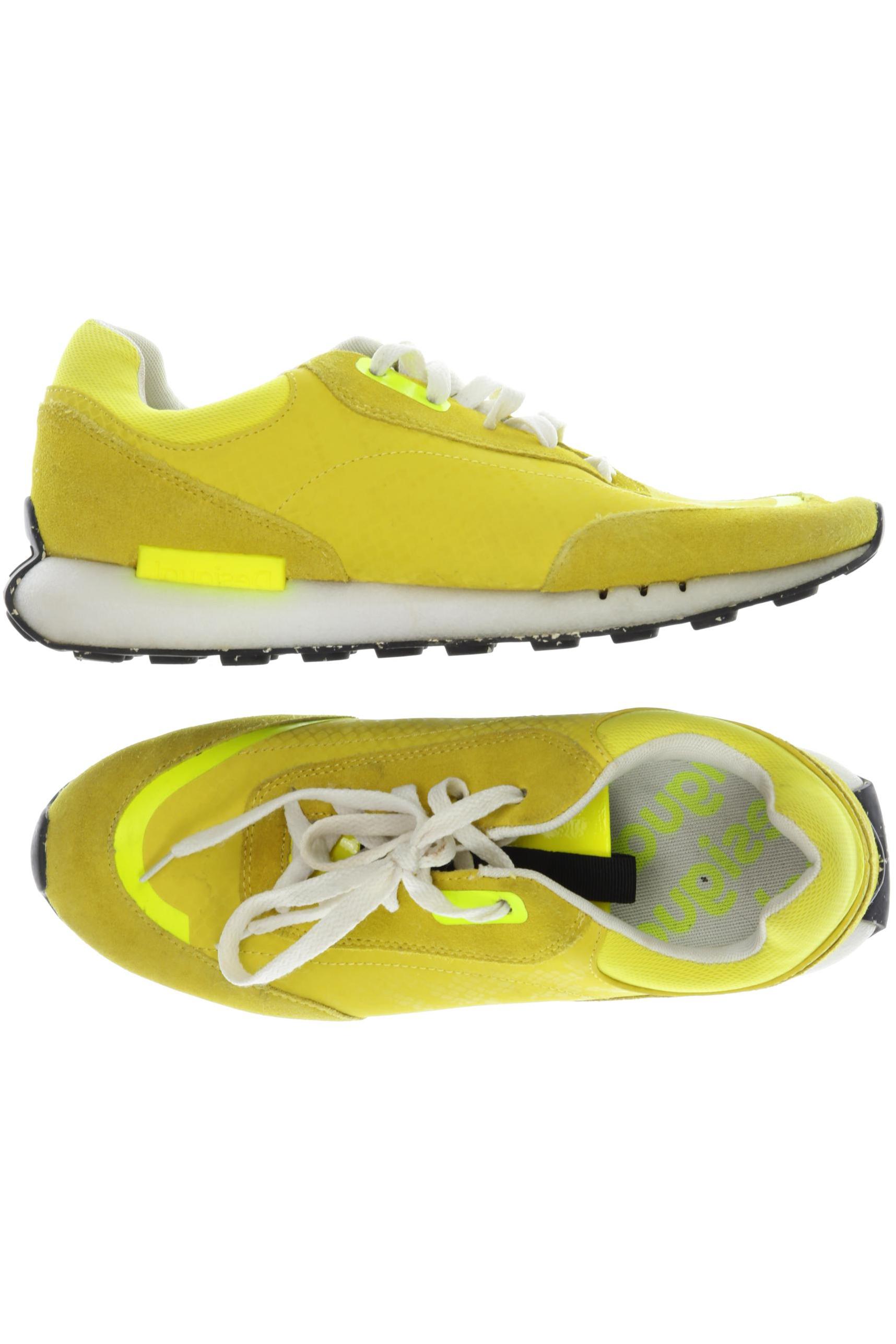 

Desigual Damen Sneakers, gelb, Gr. 41
