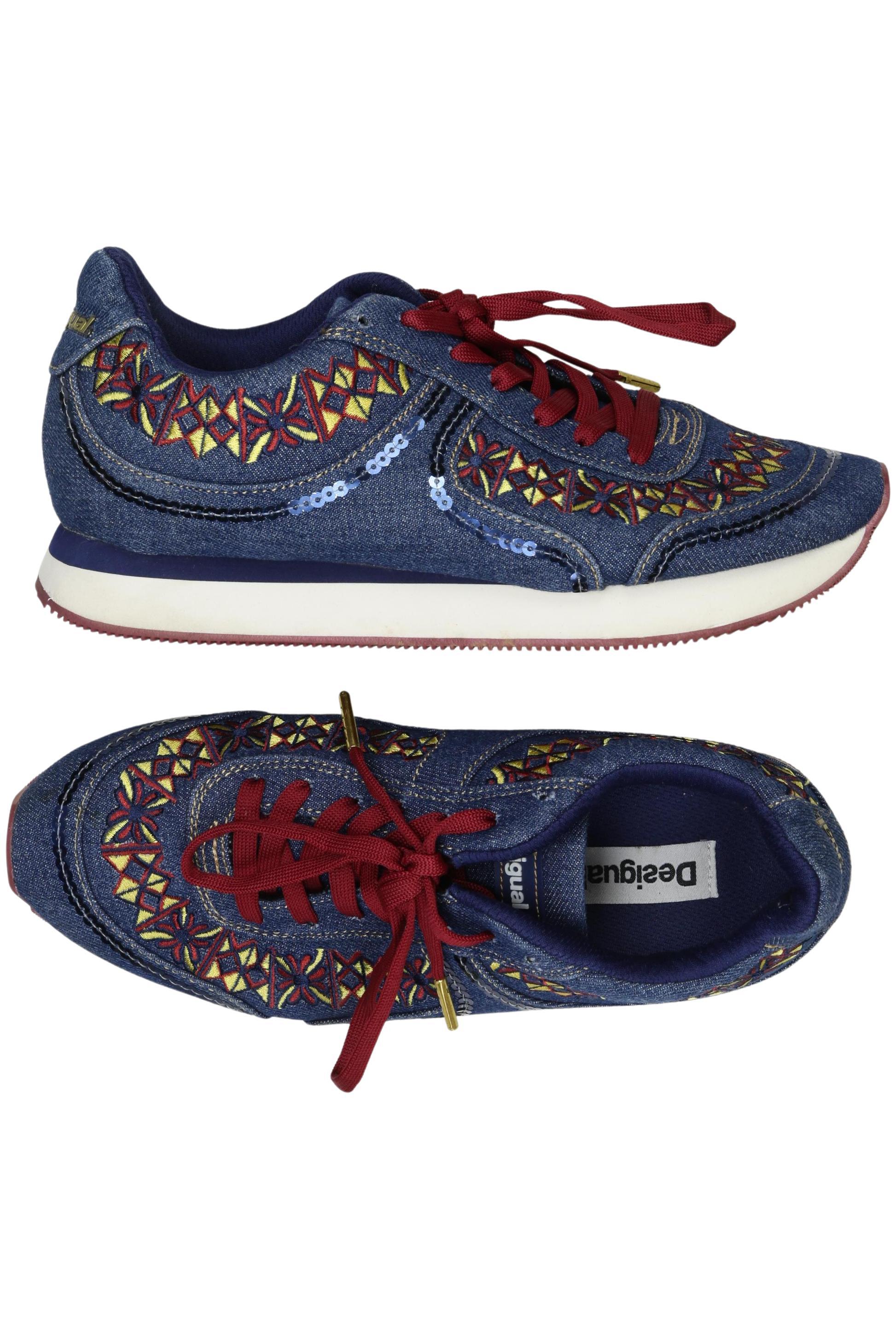 

Desigual Damen Sneakers, blau, Gr. 39
