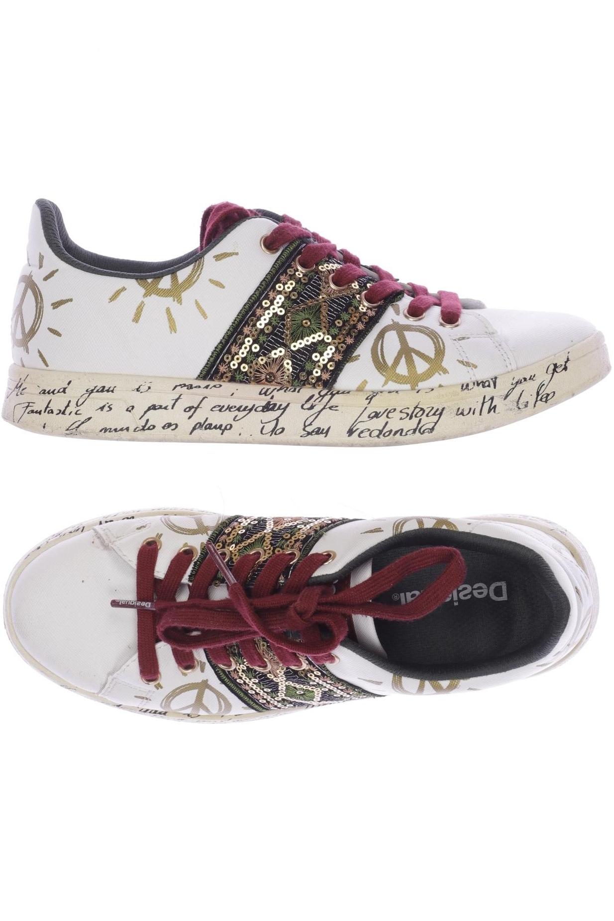 

Desigual Damen Sneakers, weiß, Gr. 36