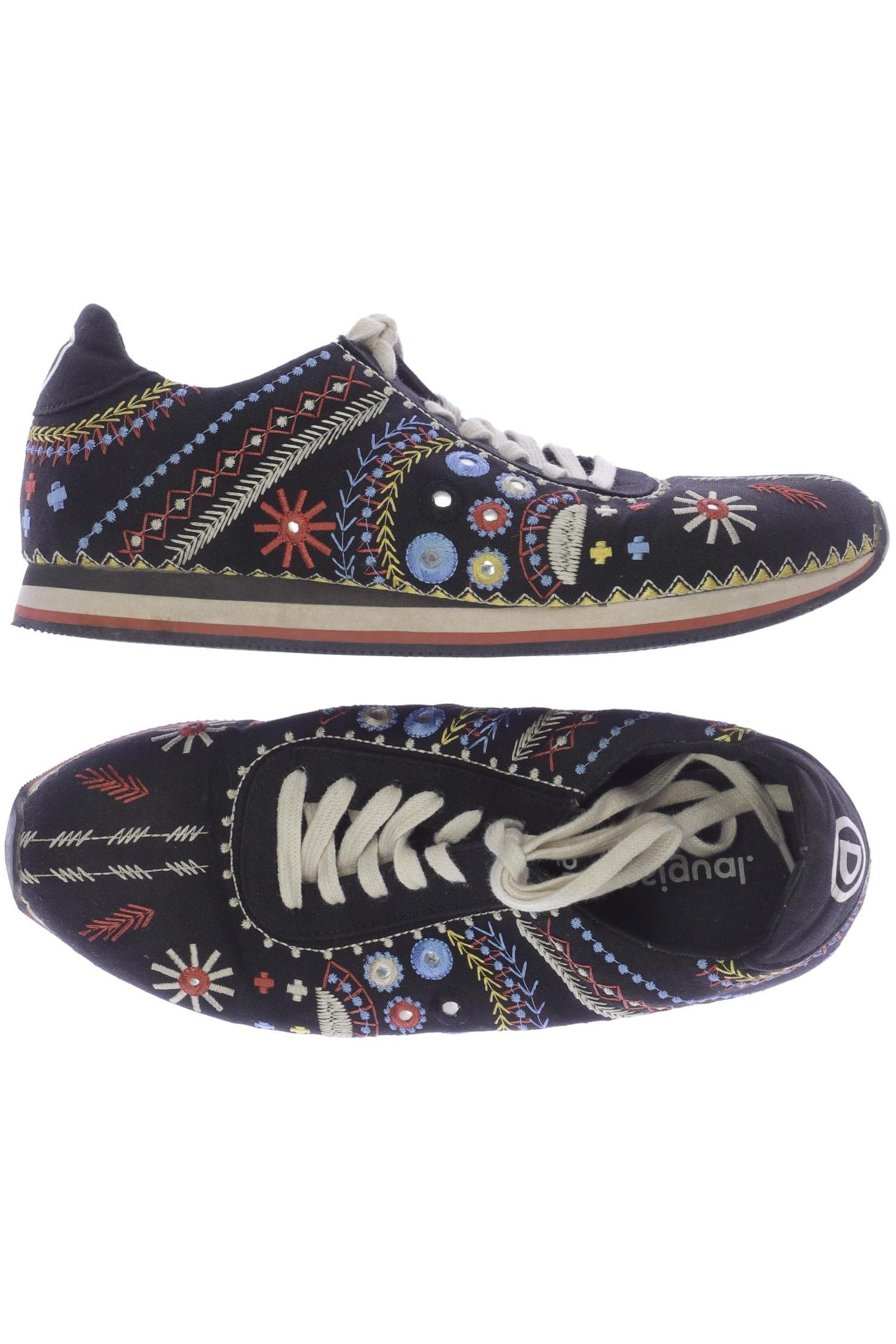 

Desigual Damen Sneakers, schwarz, Gr. 39