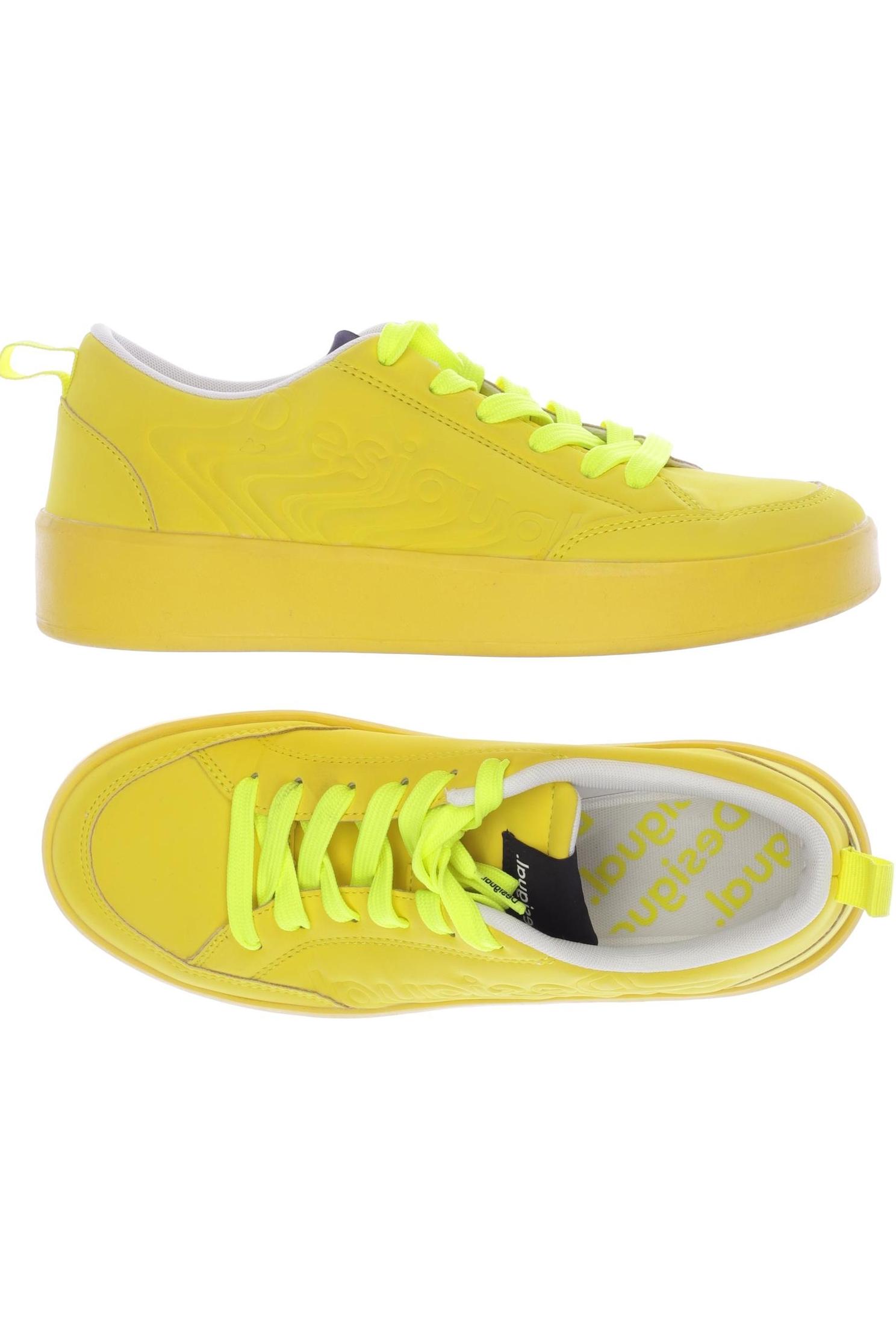 

Desigual Damen Sneakers, gelb, Gr. 37
