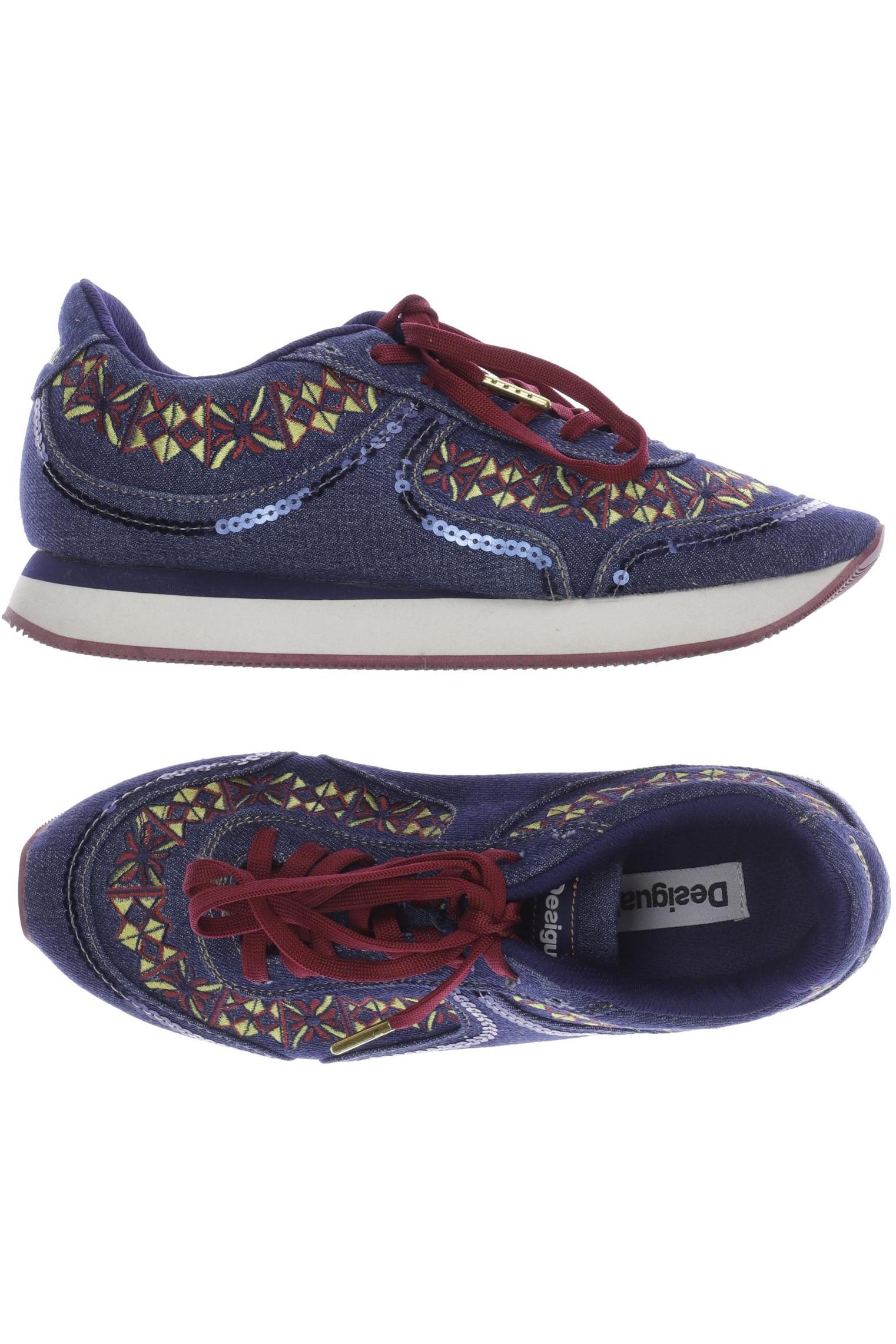 

Desigual Damen Sneakers, marineblau, Gr. 40