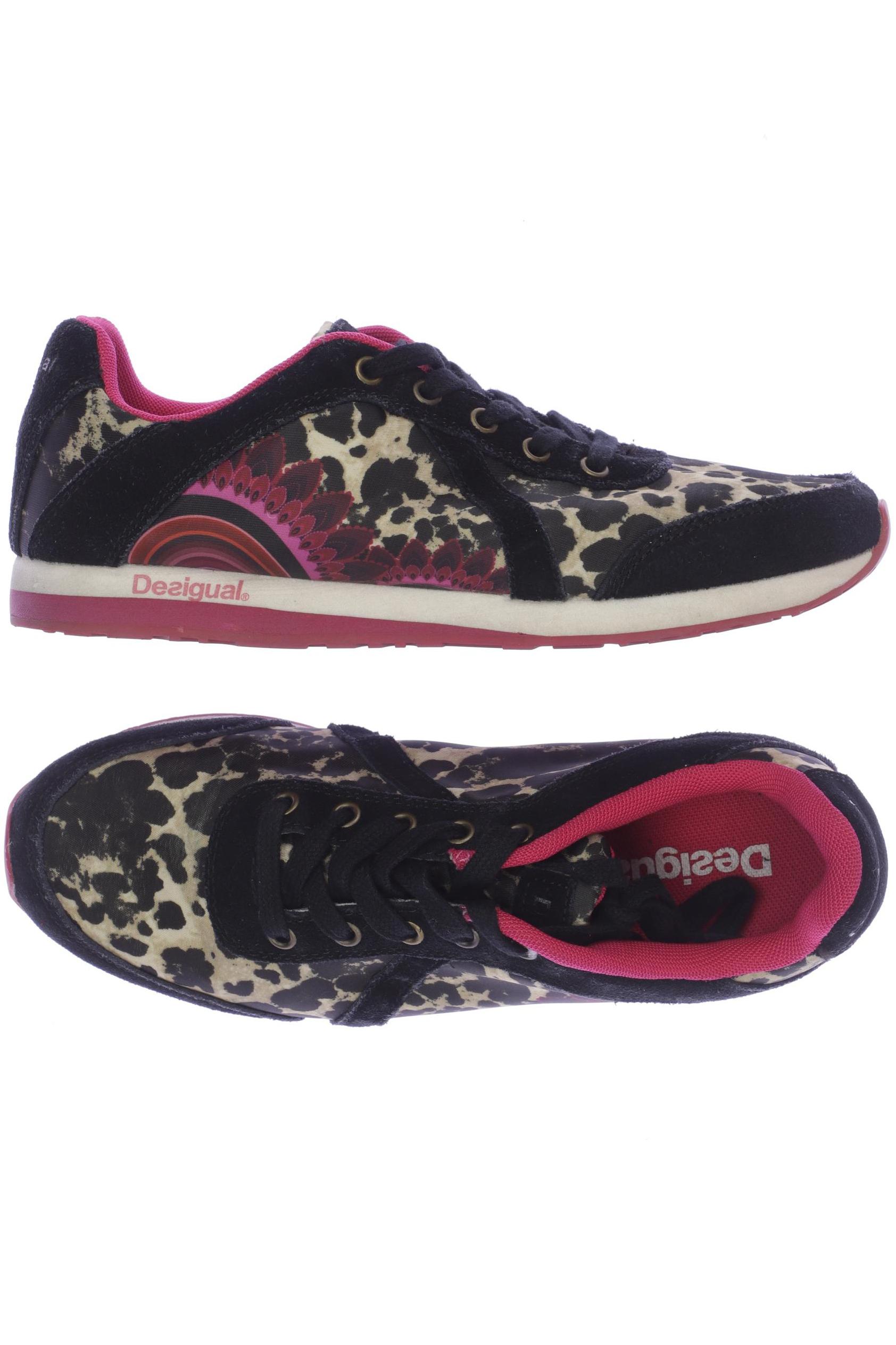 

Desigual Damen Sneakers, schwarz, Gr. 38