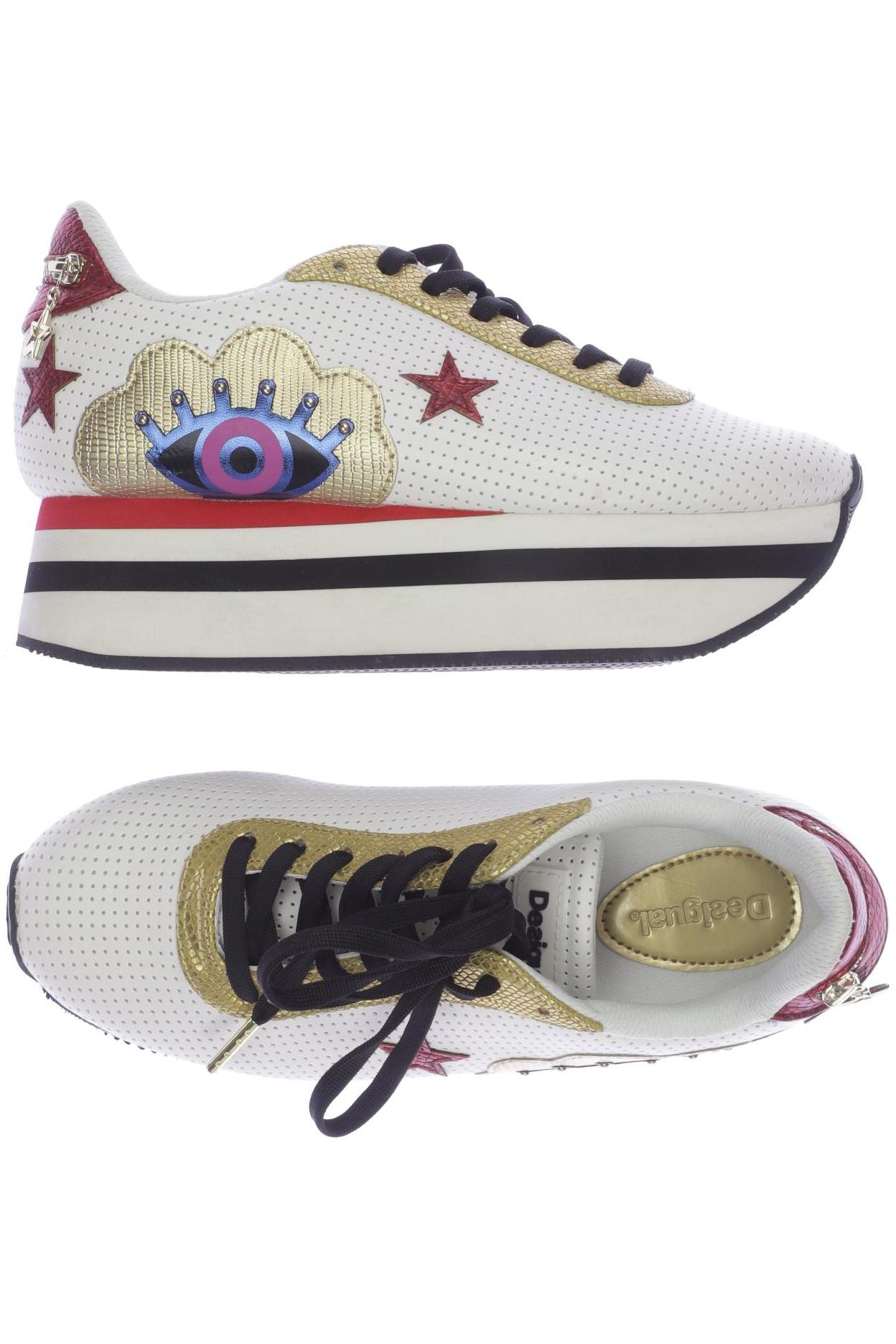 

Desigual Damen Sneakers, weiß