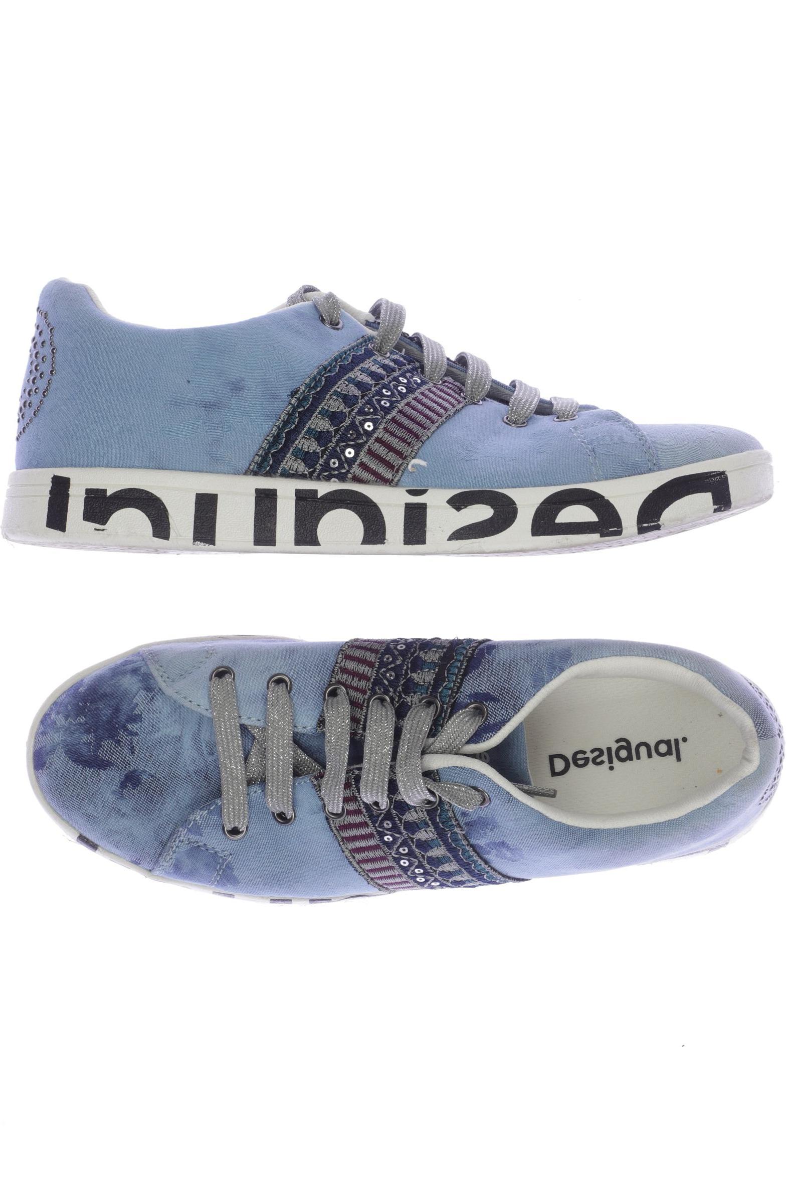 

Desigual Damen Sneakers, blau