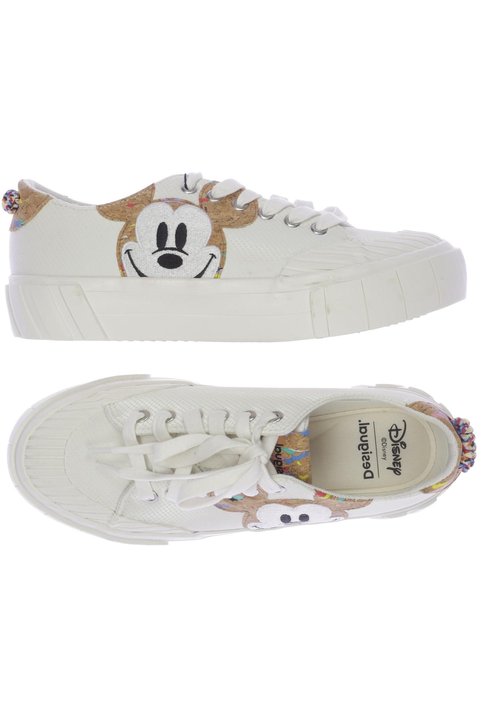 

Desigual Damen Sneakers, cremeweiß, Gr. 39