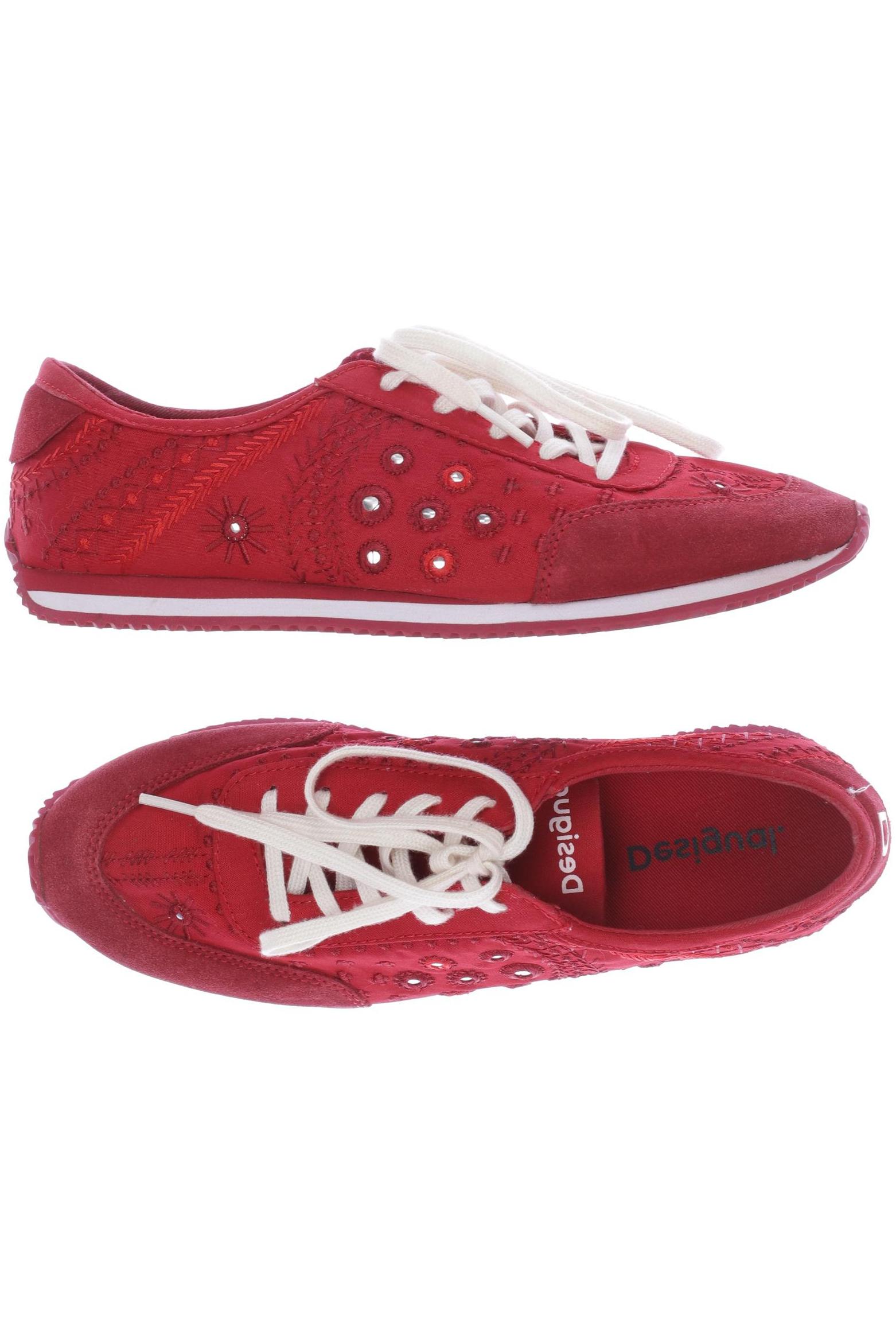 

Desigual Damen Sneakers, rot