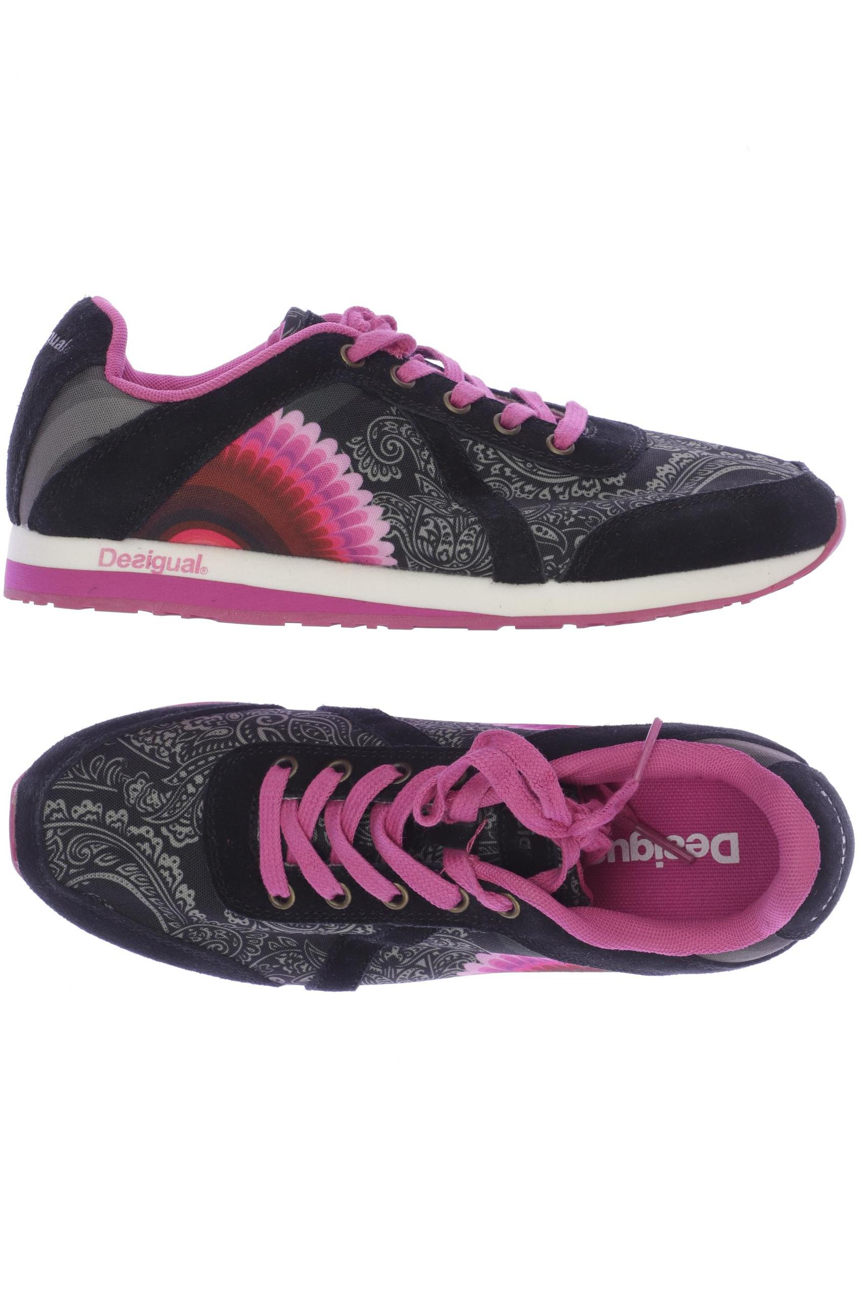 

Desigual Damen Sneakers, schwarz, Gr. 38