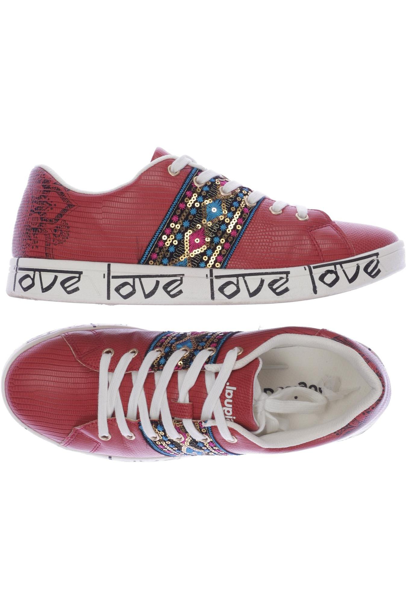 

Desigual Damen Sneakers, rot