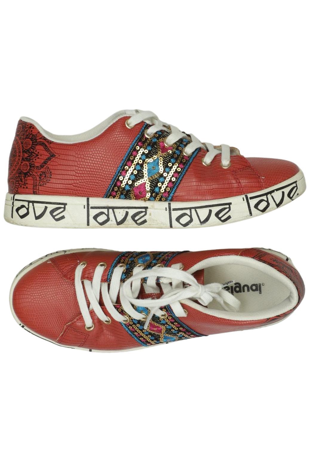 

Desigual Damen Sneakers, rot, Gr. 37