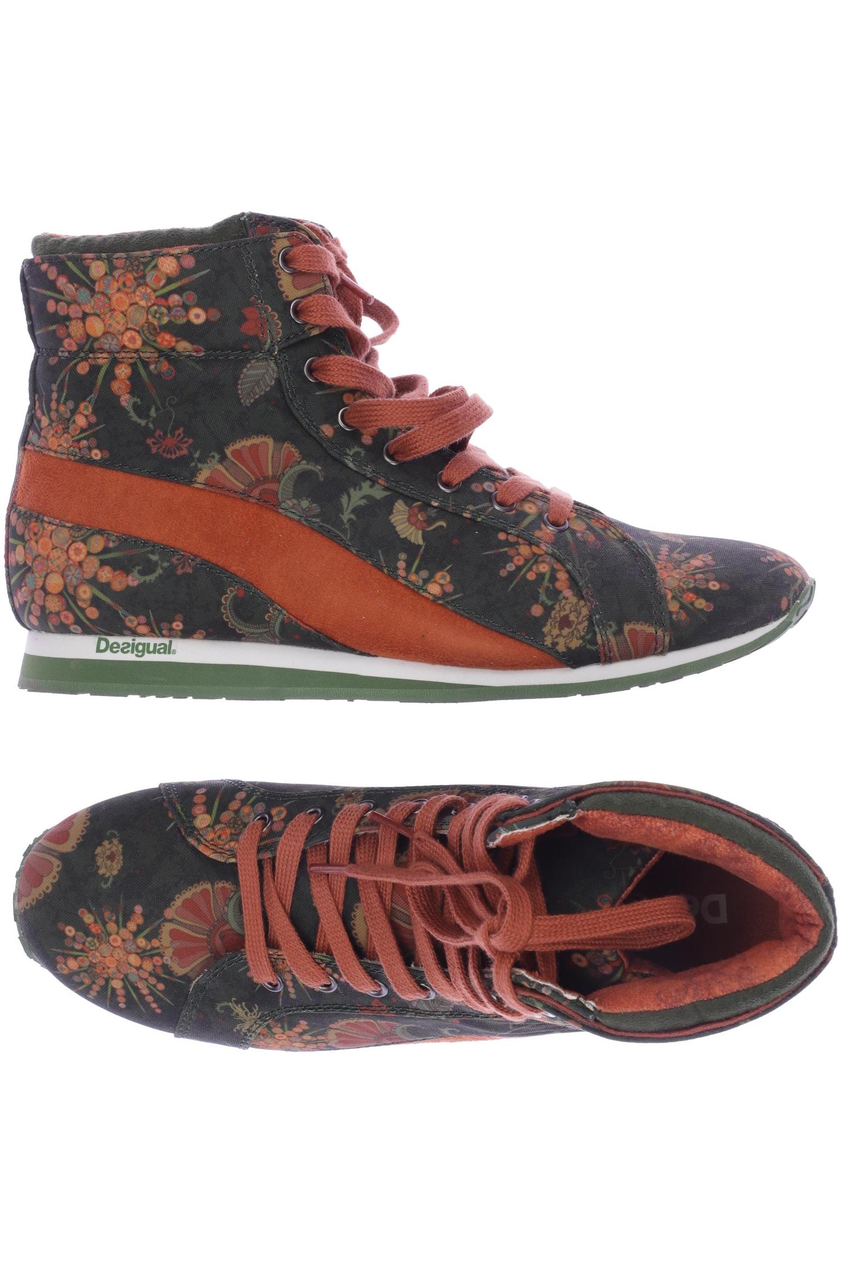 

Desigual Damen Sneakers, grün, Gr. 40