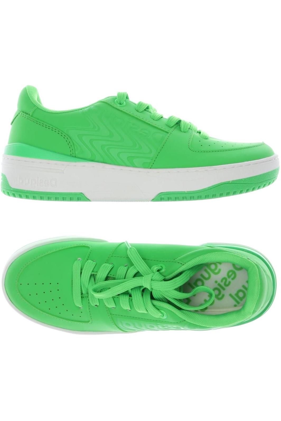 

Desigual Damen Sneakers, grün, Gr. 36