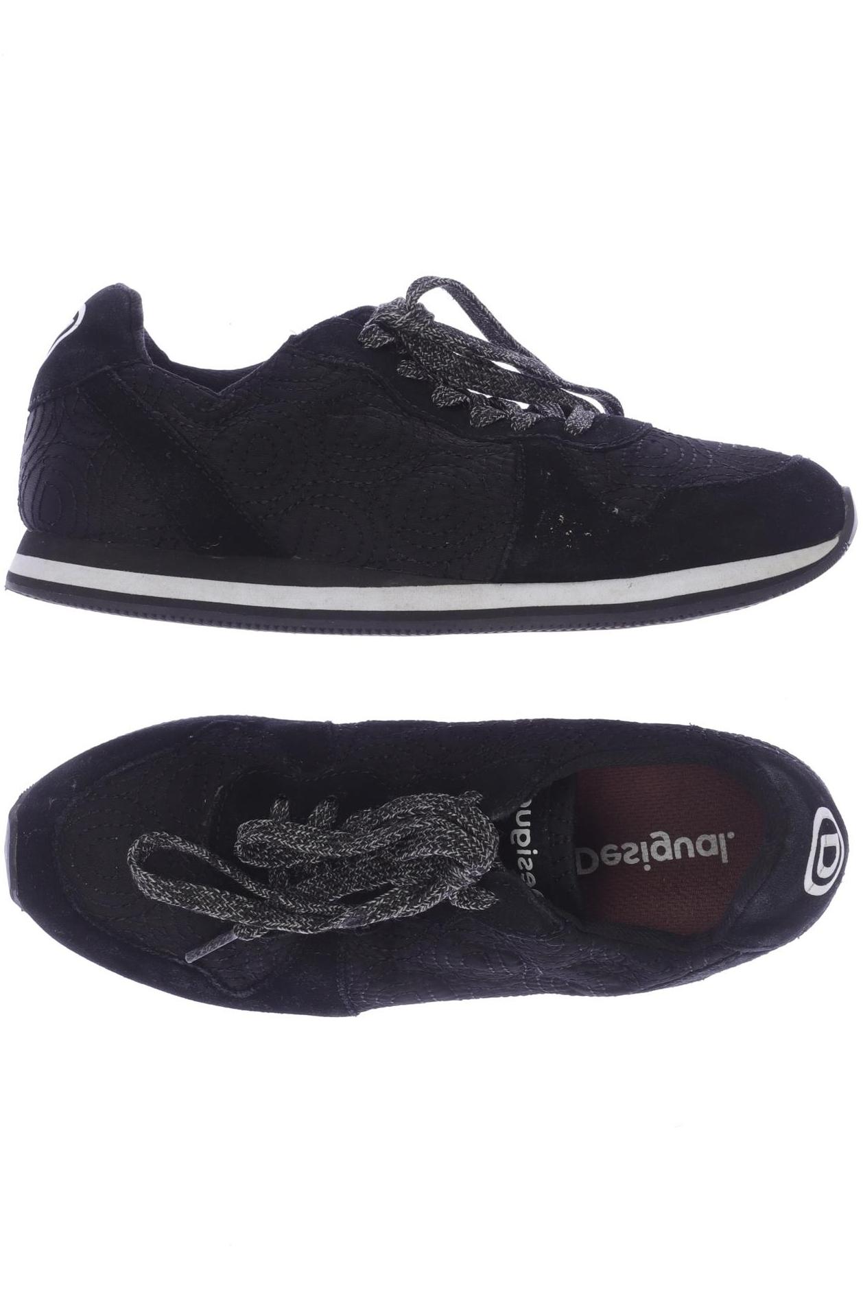 

Desigual Damen Sneakers, schwarz, Gr. 38
