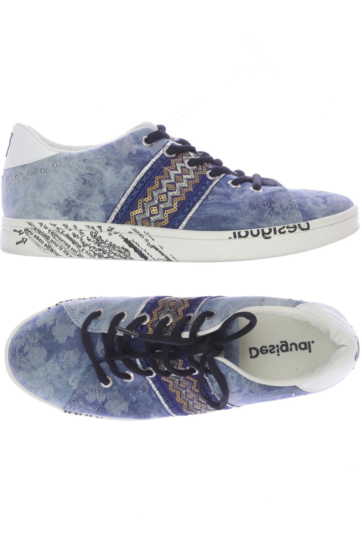 

Desigual Damen Sneakers, blau, Gr. 39