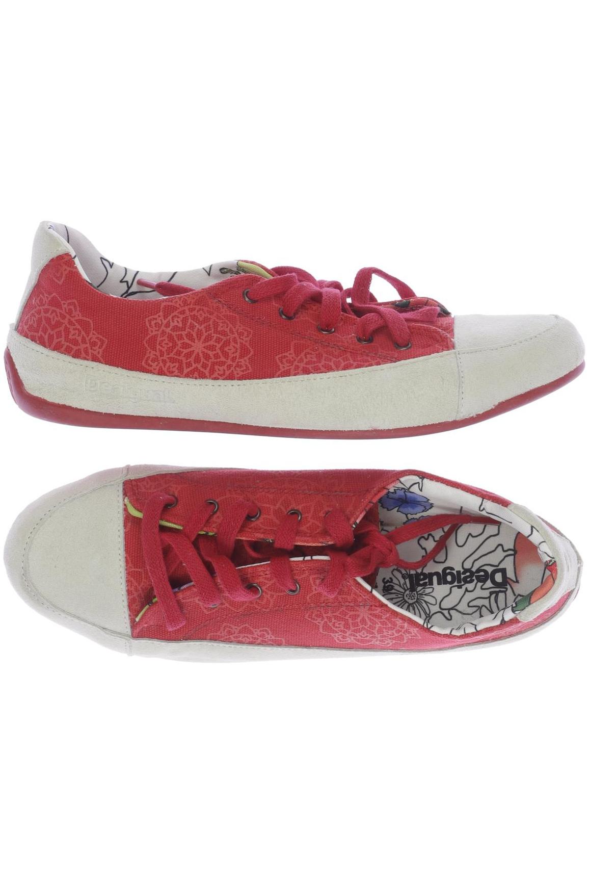 

Desigual Damen Sneakers, rot, Gr. 39