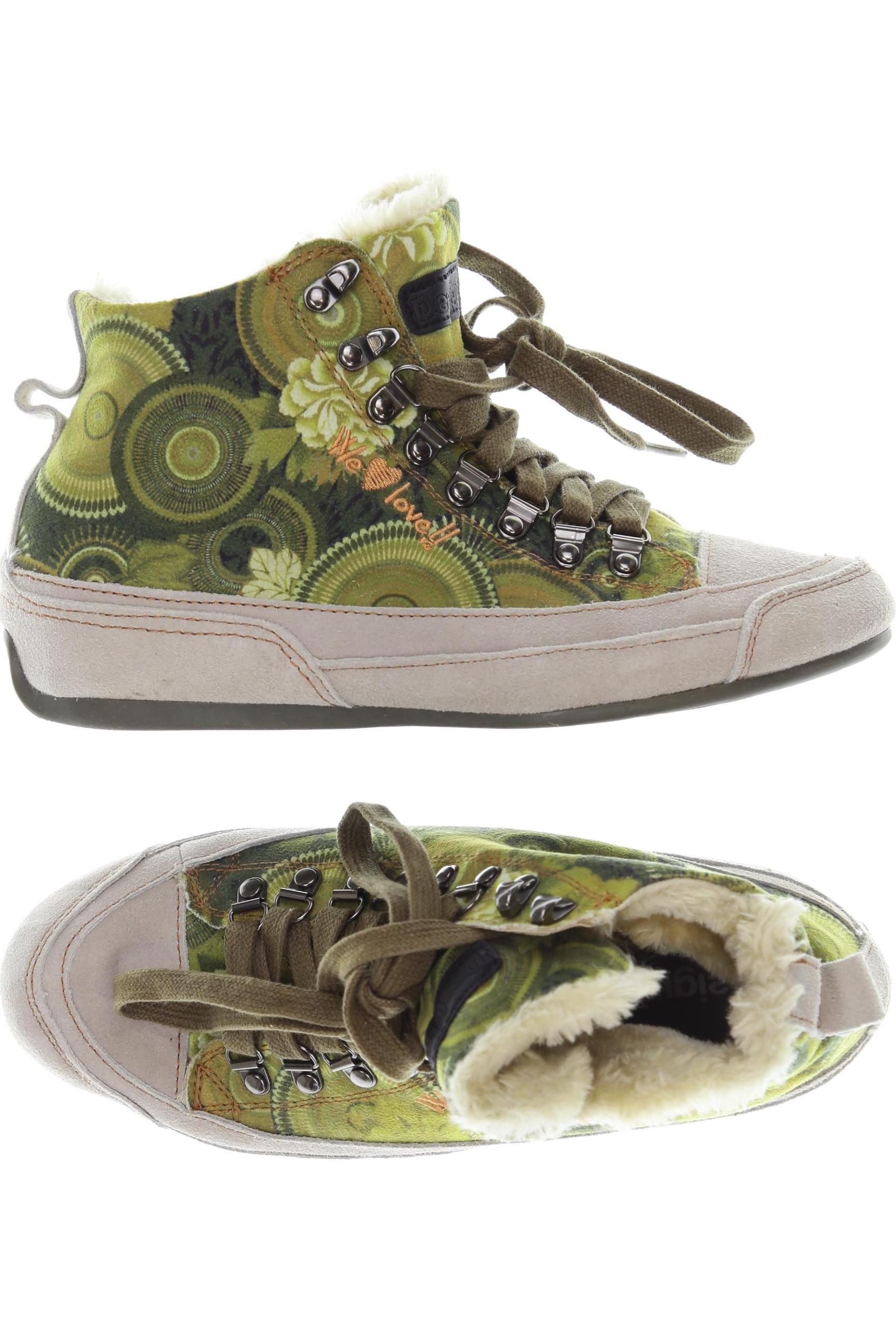 

Desigual Damen Sneakers, grün, Gr. 39