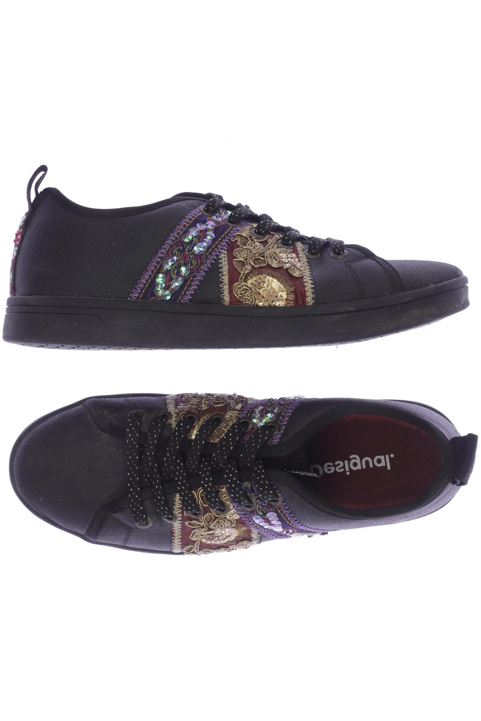 

Desigual Damen Sneakers, schwarz, Gr. 39