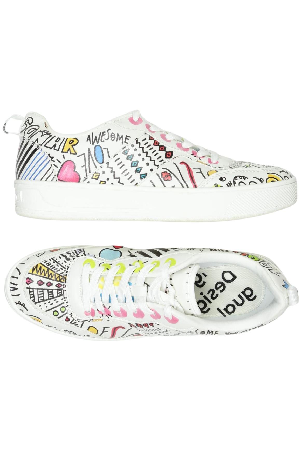 

Desigual Damen Sneakers, weiß, Gr. 41