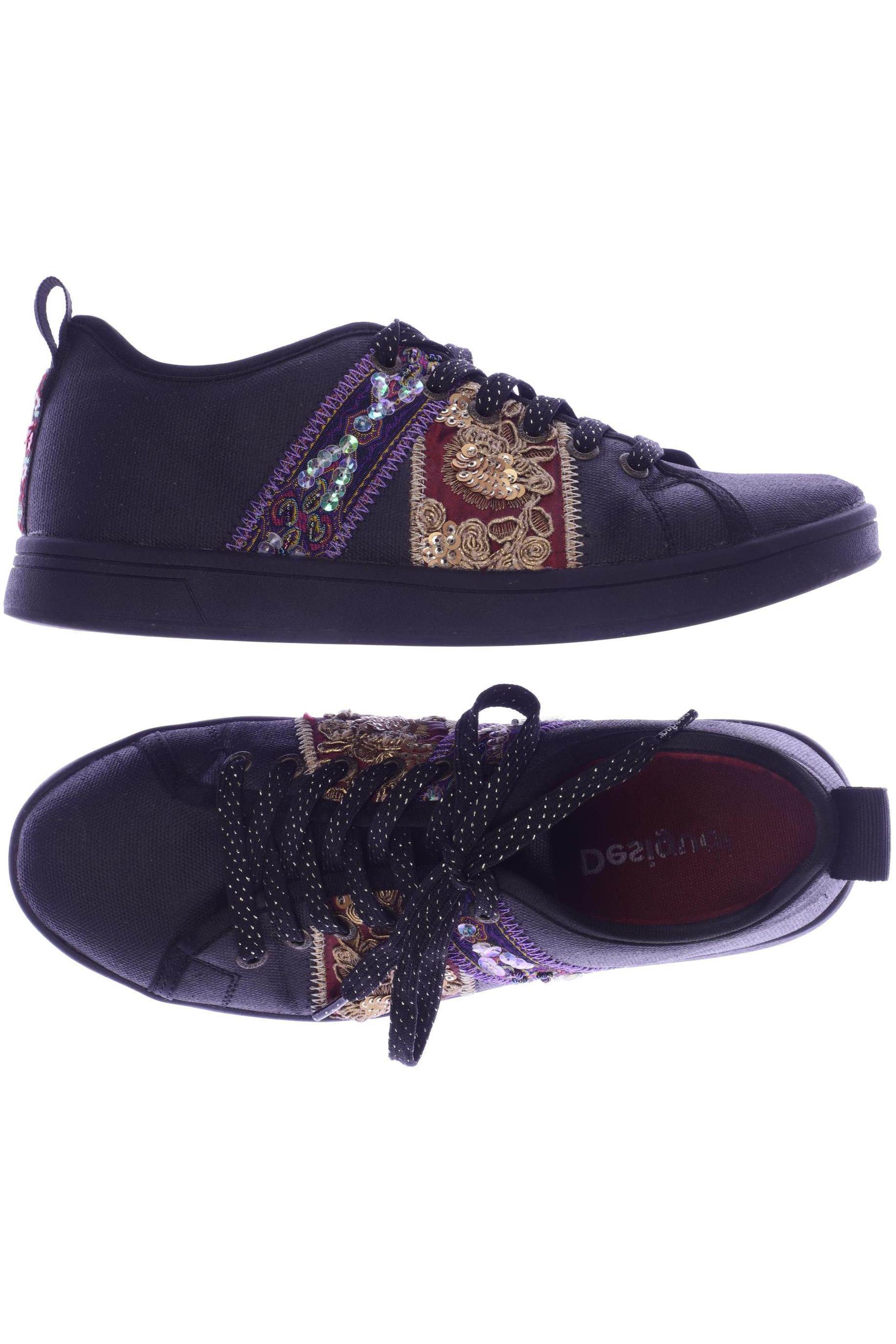

Desigual Damen Sneakers, schwarz