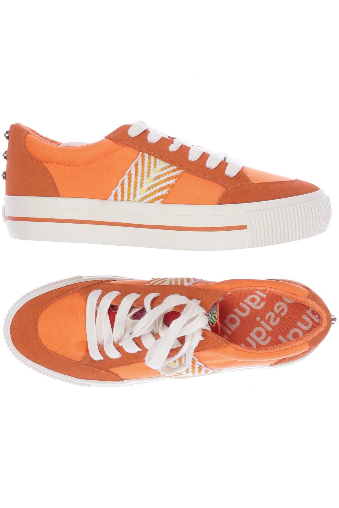 

Desigual Damen Sneakers, orange, Gr. 41