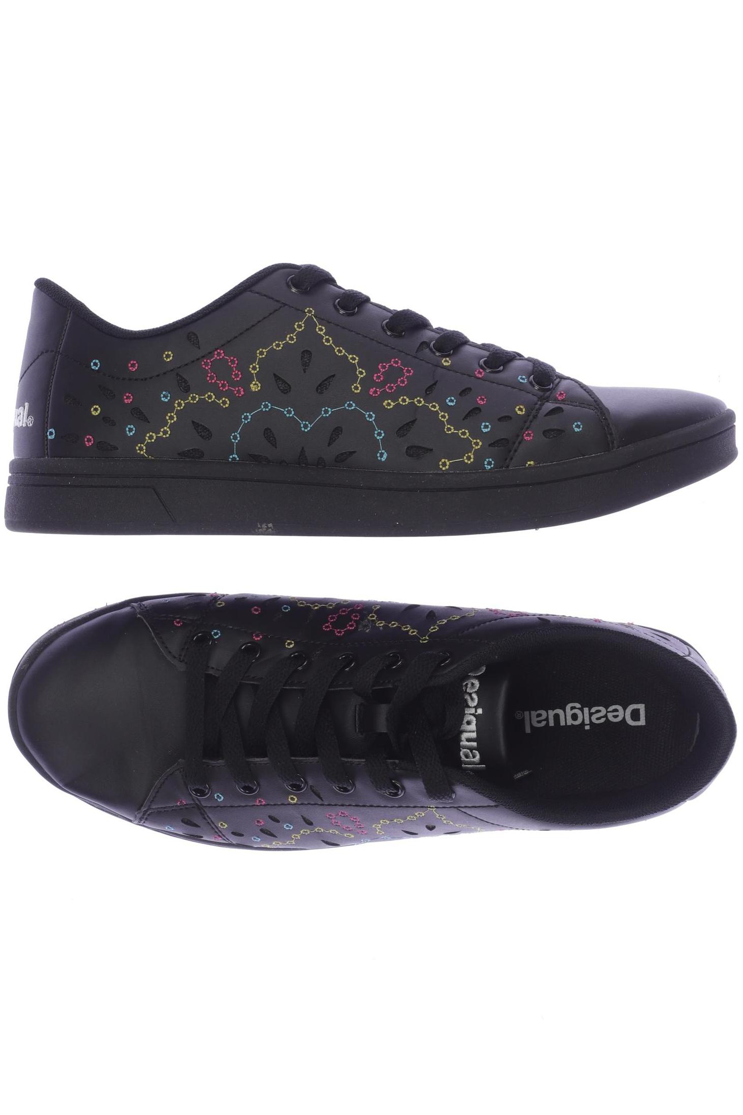 

Desigual Damen Sneakers, schwarz, Gr. 39