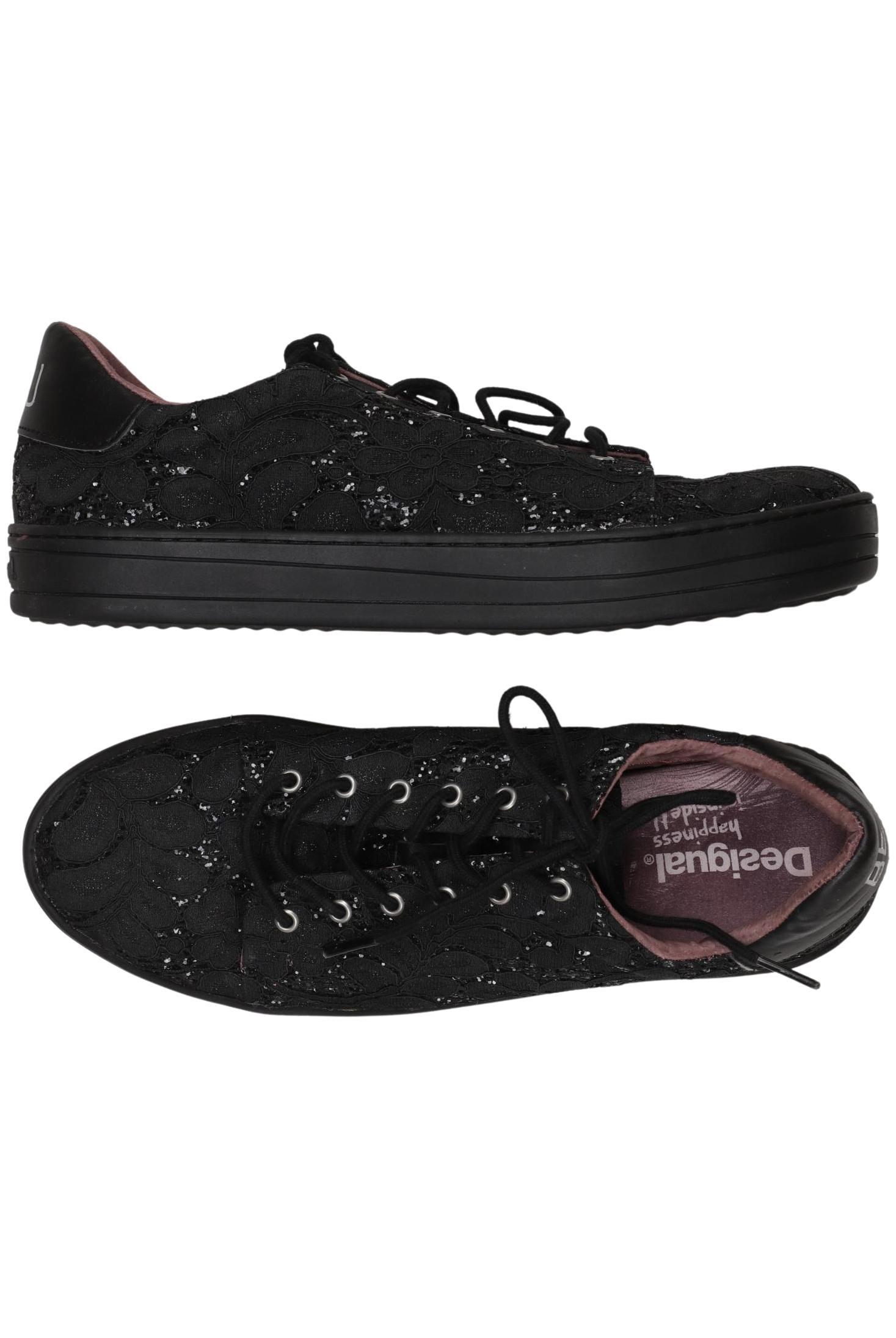 

Desigual Damen Sneakers, schwarz, Gr. 41
