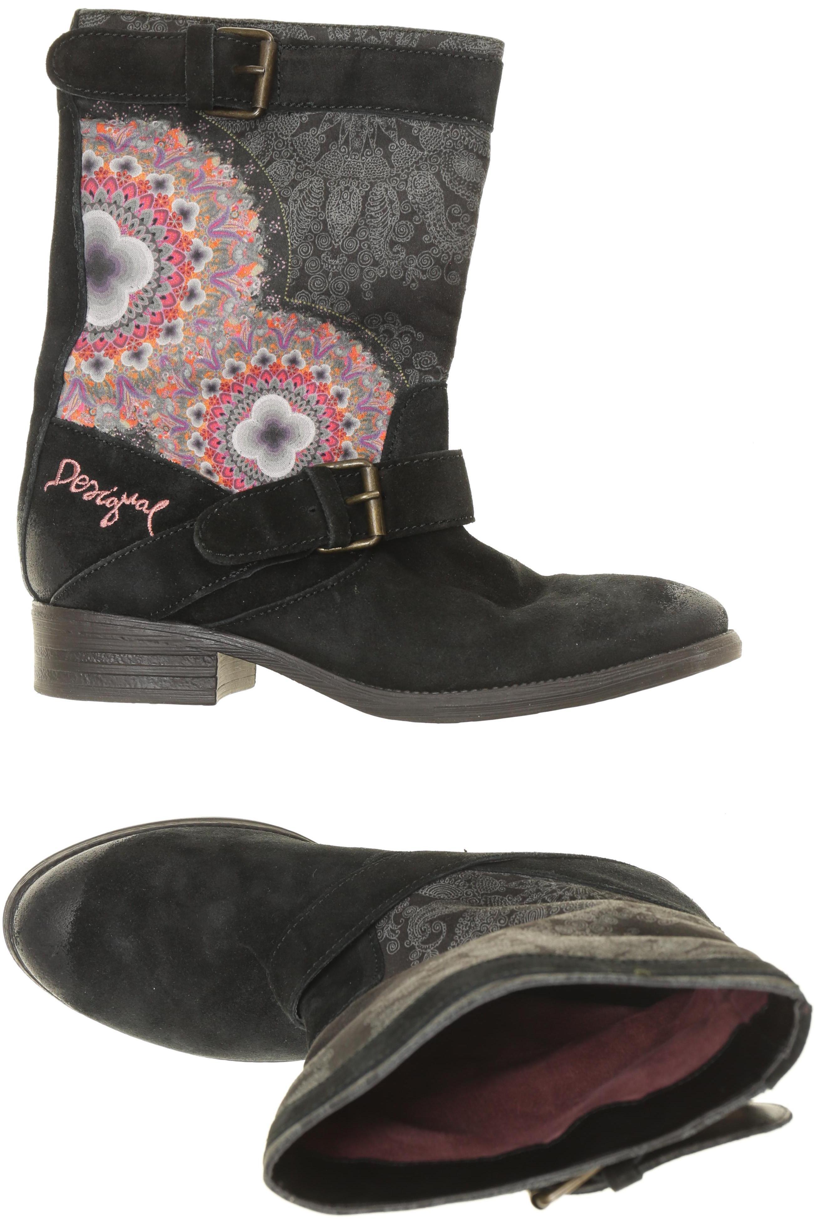 

Desigual Damen Stiefel, schwarz, Gr. 37