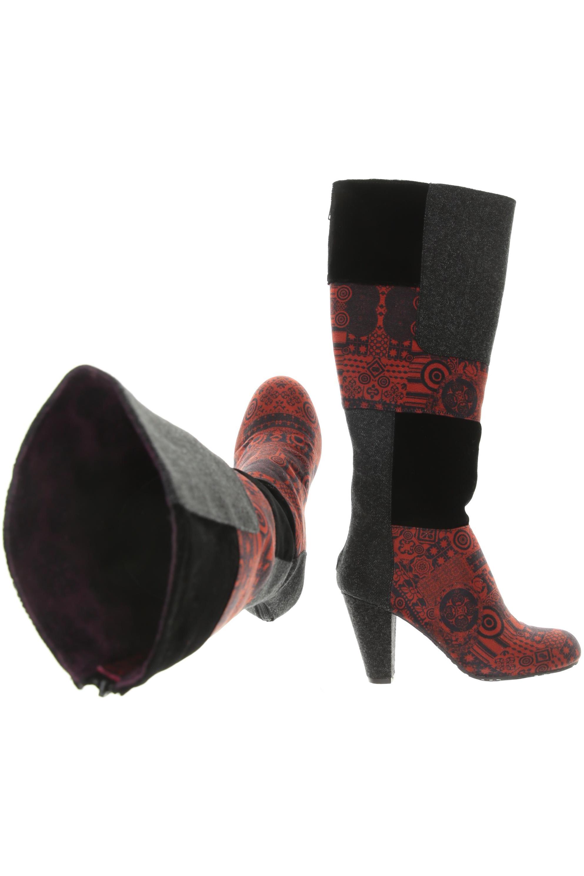 

Desigual Damen Stiefel, rot, Gr. 36